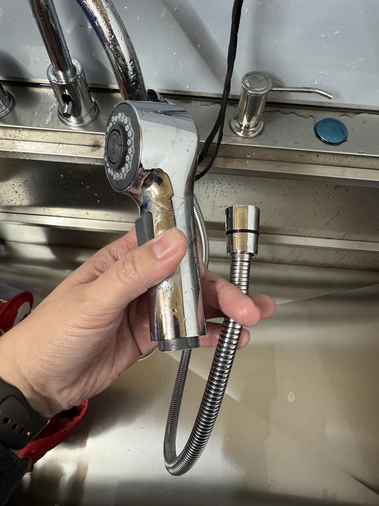 KANIS Professional Dog Washing Station - 304 Stainless Steel Pet Wash Sink & Grooming Bathtub w/Shower, Floor Grates and Storage for Large, Medium & Small Pets (40