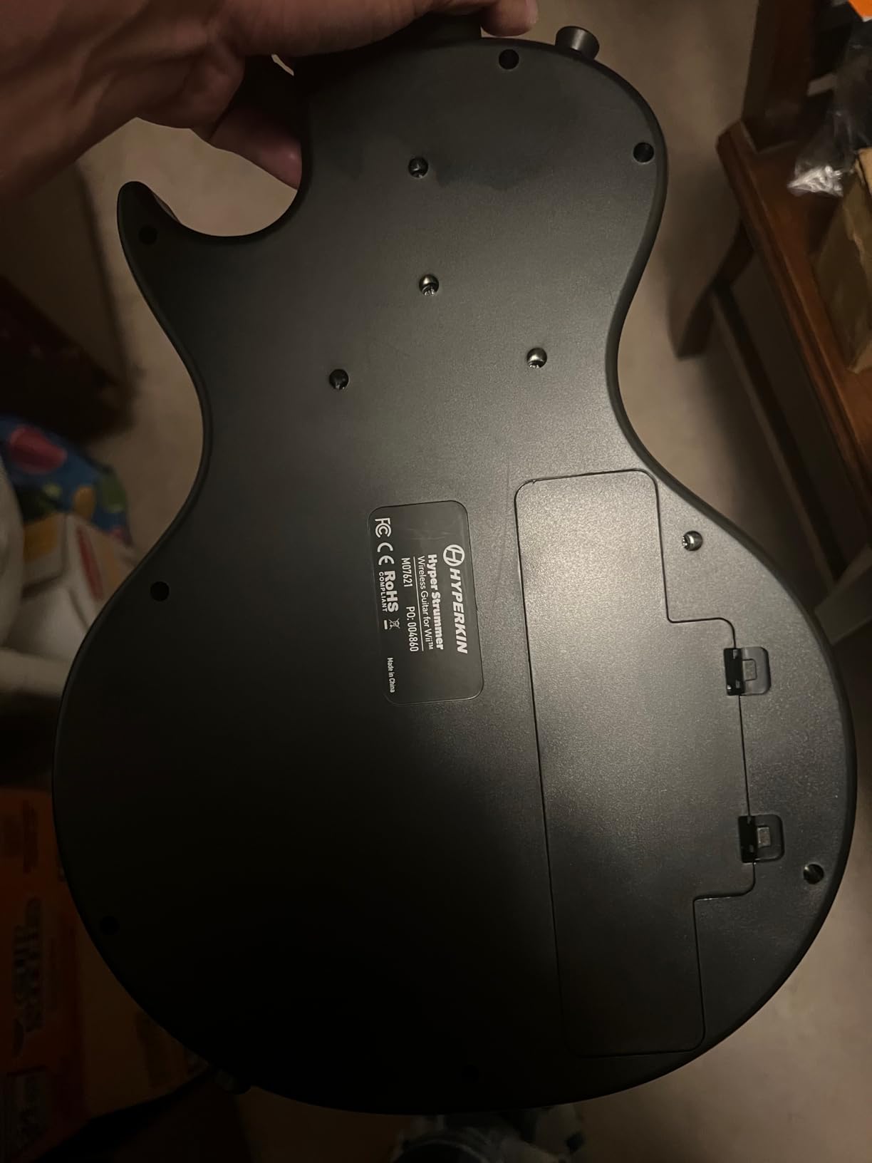 Hyperkin - Hyper Strummer - Wireless Wii Guitar Controller with Strap - Compatible with Guitar Hero and Rock Band Games (EXCLUDING: Rock Band 1) customer photo 1