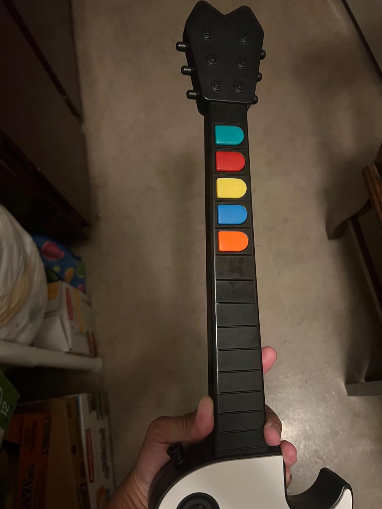 Hyperkin - Hyper Strummer - Wireless Wii Guitar Controller with Strap - Compatible with Guitar Hero and Rock Band Games (EXCLUDING: Rock Band 1) customer photo 2
