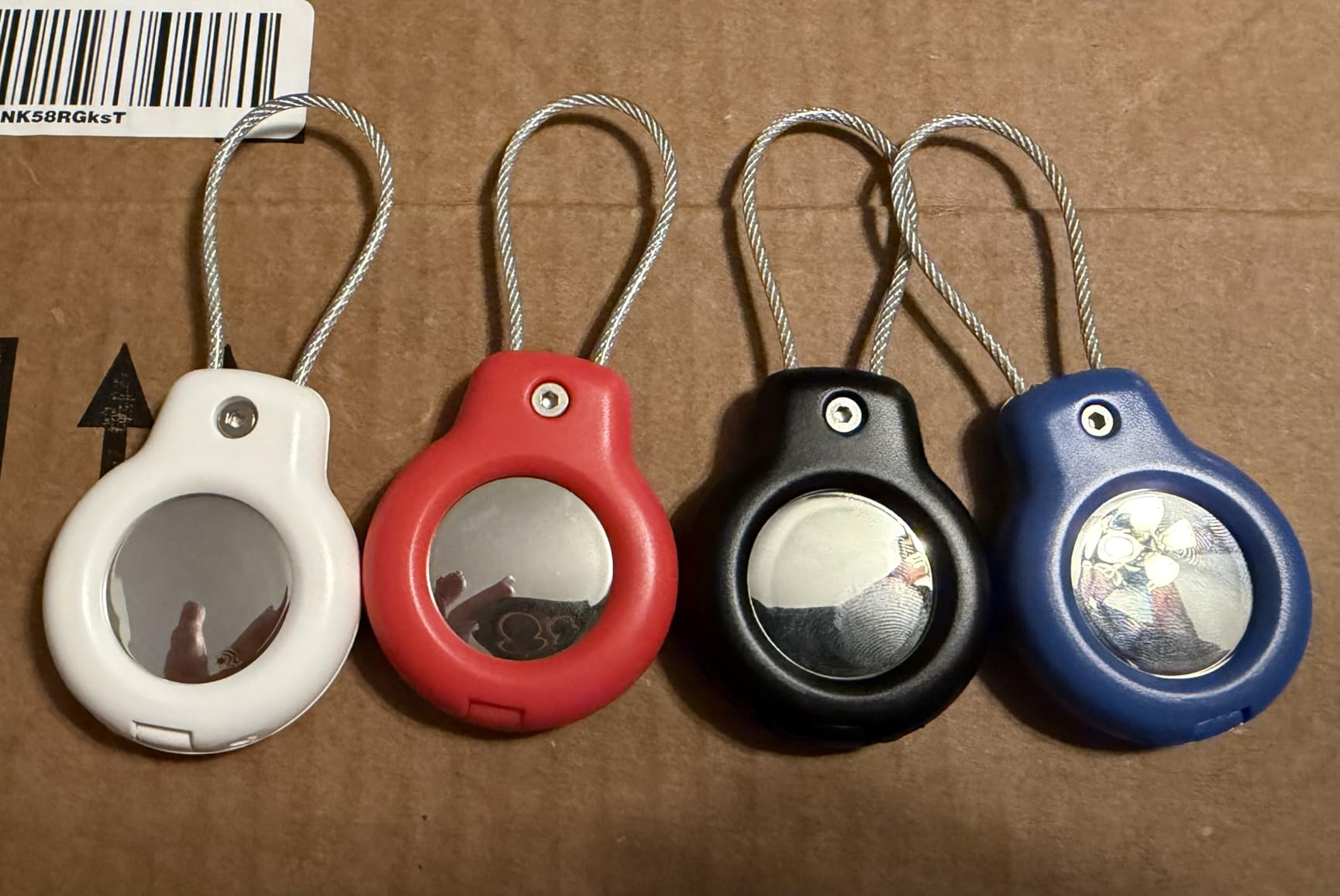 2 Pack Tracker Tags [Apple MFi Certified] - AirTag Alternative customer photo 2