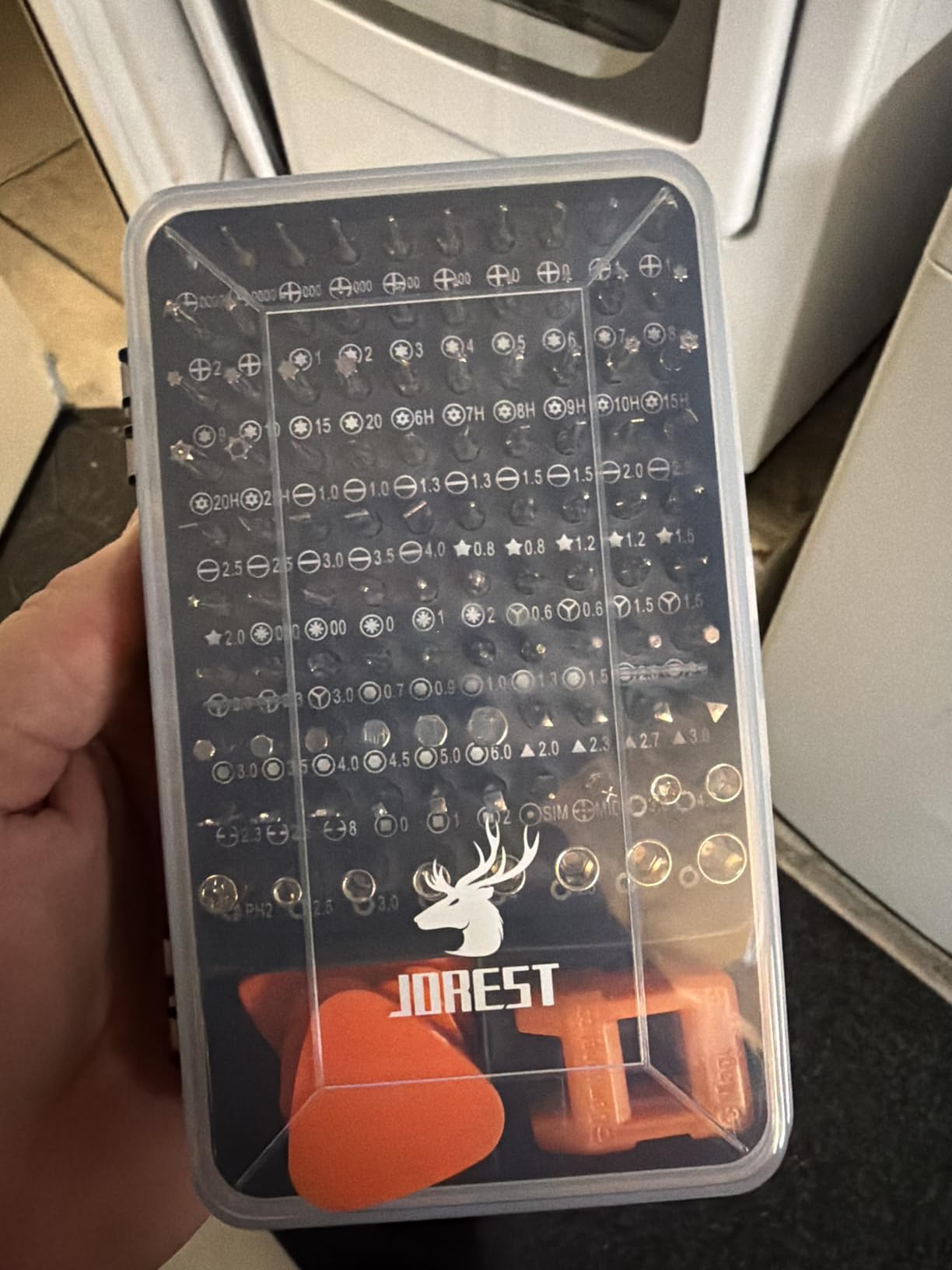 JOREST 117 in 1 Precision Screwdriver Set, Tool Gifts for Men, Mini Repair Tool Kit with Torx Triwing Bits, Repair for Computer, Macbook, Laptop, PC, RC, PS5, iphone, Electronics, XBOX, Glasses customer photo 2