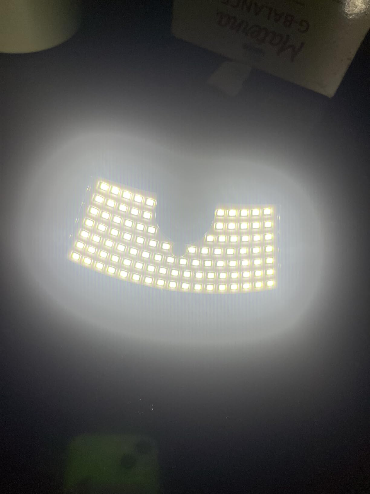 Aootek New Solar Motion Sensor Lights 120 LEDs with Lights Reflector,270 Wide Angle, IP65 Waterproof, Step Lights for Front Door, Yard, Garage, Deck (Black, Daylight White, 6-Pack) customer photo 2