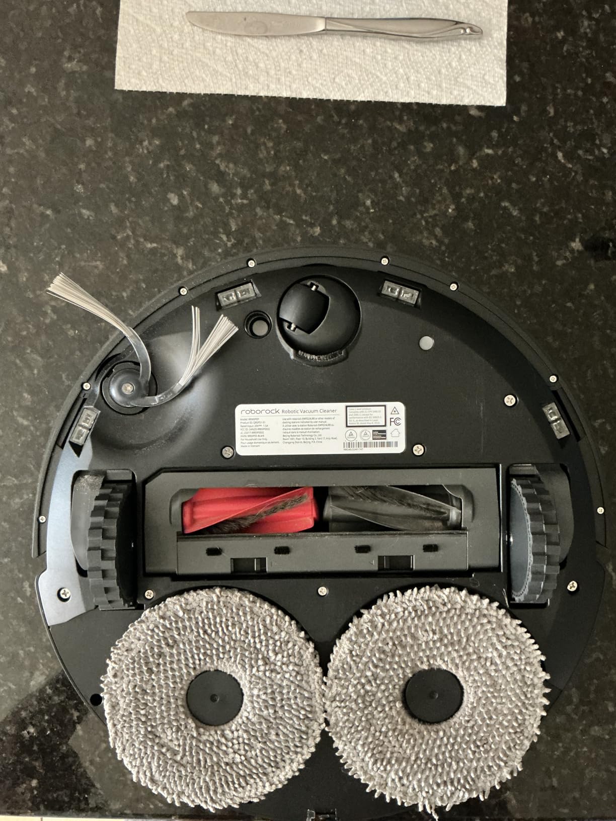 Qrevo S5V Robot Vacuum and Mop, FlexiArm Edge Mopping, 12,000Pa Suction, Dual Zero-Tangle System, Smart Obstacle Avoidance, 10mm Mop Lifting, Auto Mop Washing&Drying, Self-Emptying&Refilling customer photo 2