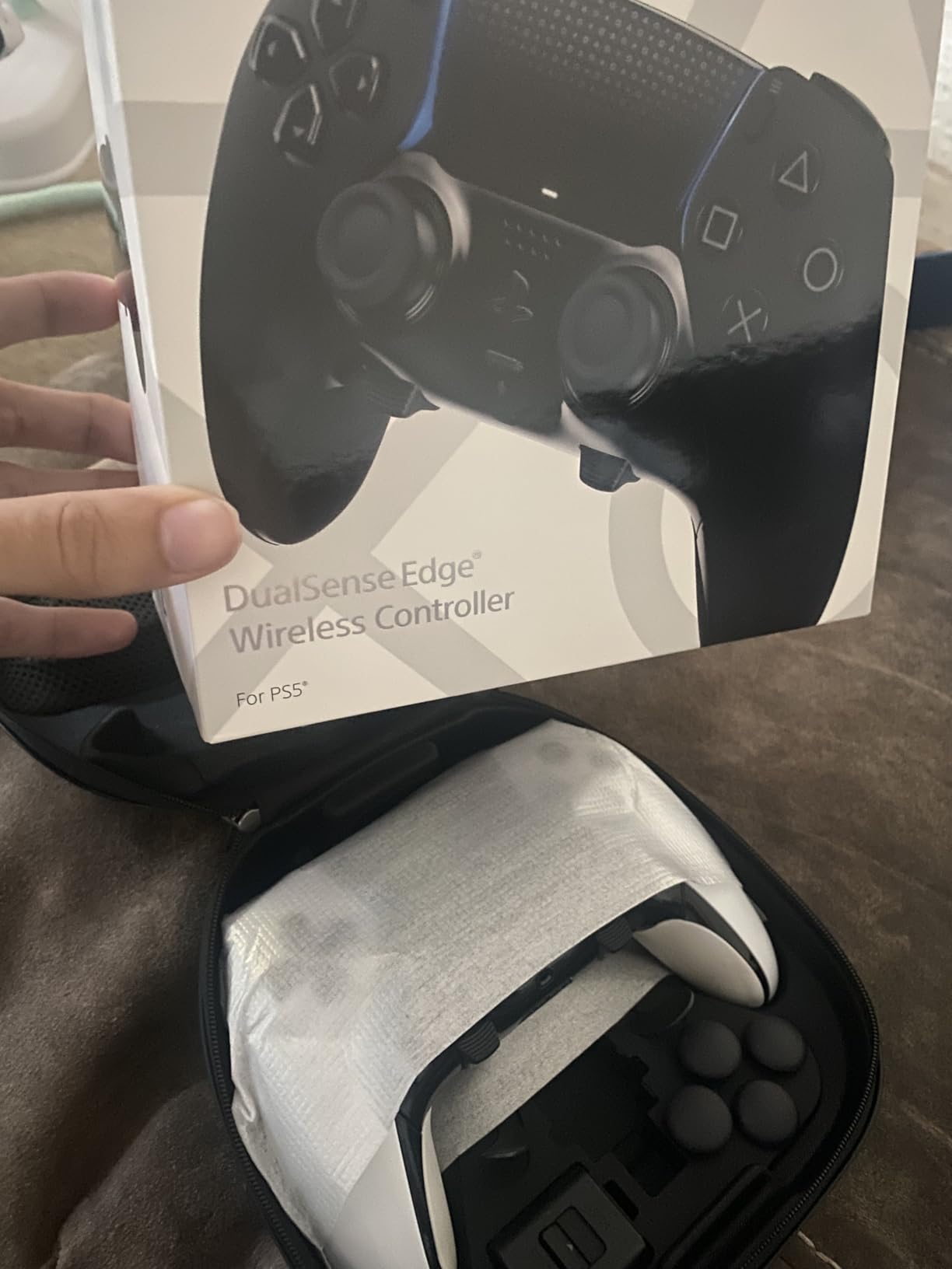 PlayStation DualSense Edge Wireless Controller - Midnight Black customer photo 2