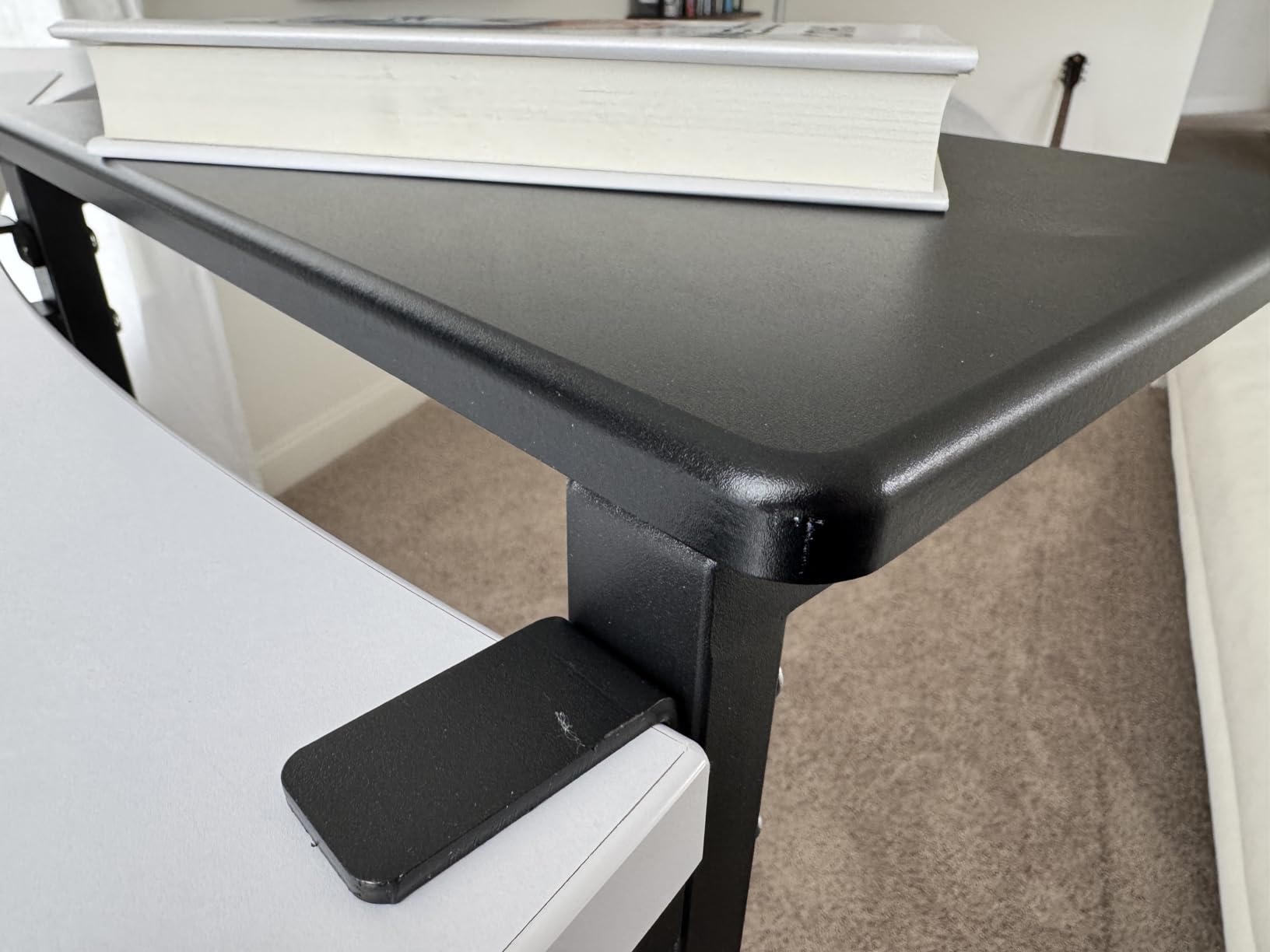 3 in 1 Clamp on Desk Extension & Monitor Shelf,16.5