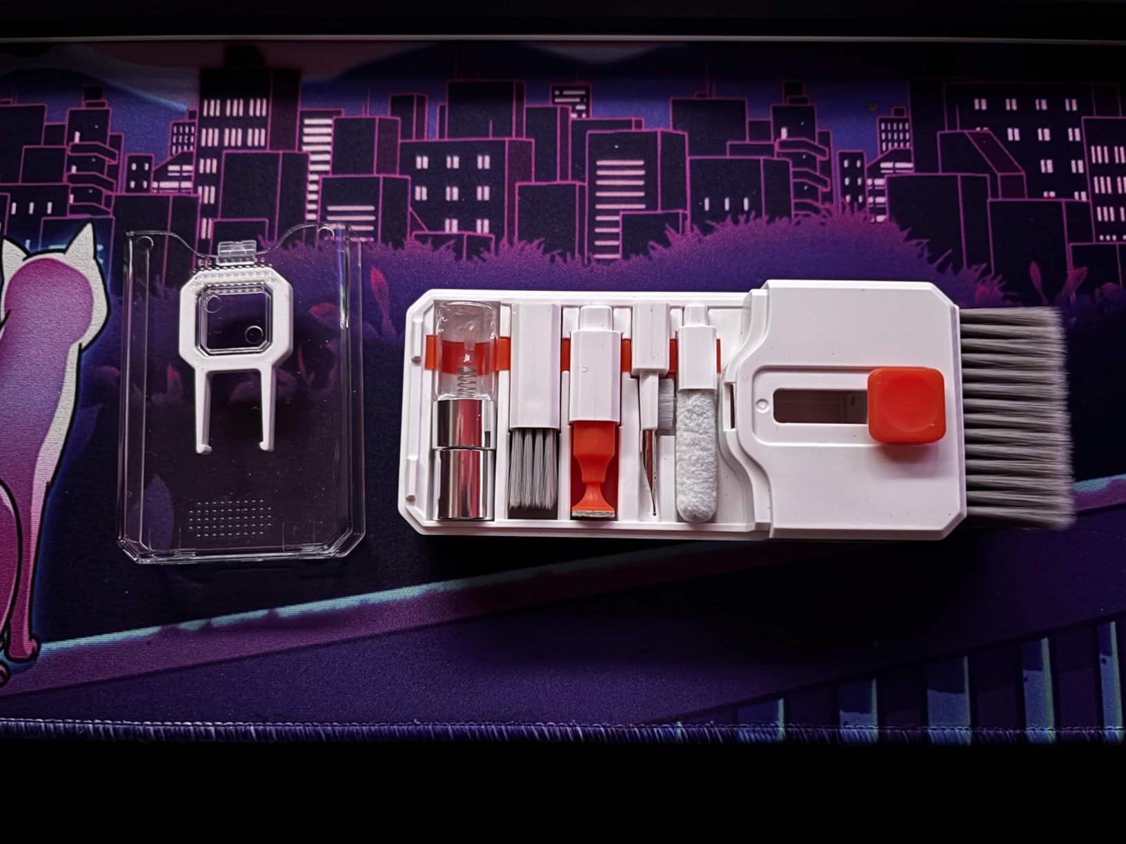 Ordilend Keyboard Cleaning Kit Laptop Cleaner, All-in-One Computer Camera Cleaning Kits Brush Tool, Multi-Function PC Electronic Cleaner for iPad iPhone Pro Earbuds Camera Monitor with Patent customer photo 1