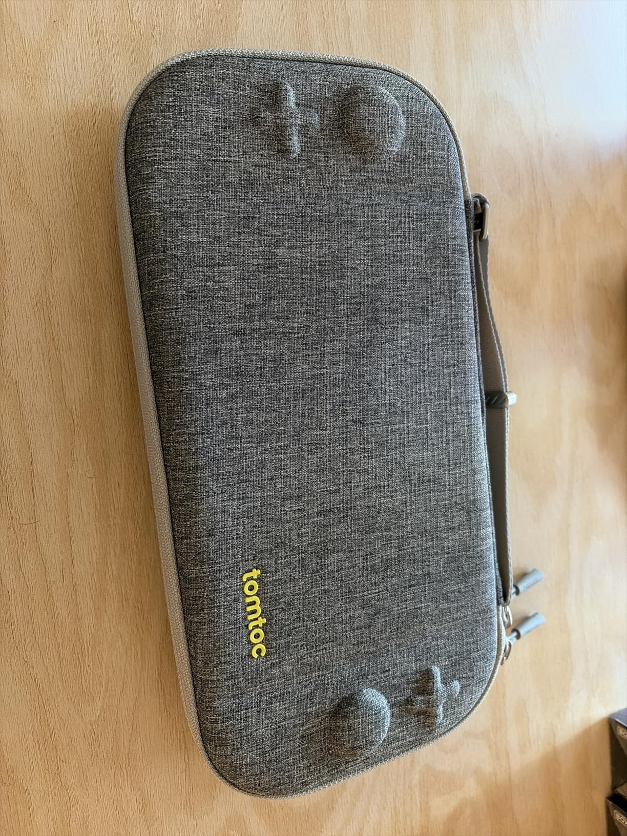 tomtoc Slim Carrying Case for Nintendo Switch 2 Model 2025, Odorless Felt Protective Hard Shell with 12 Game Card Slots, Portable Travel Storage Case with Original Patent and Military Grade Protection customer photo 2