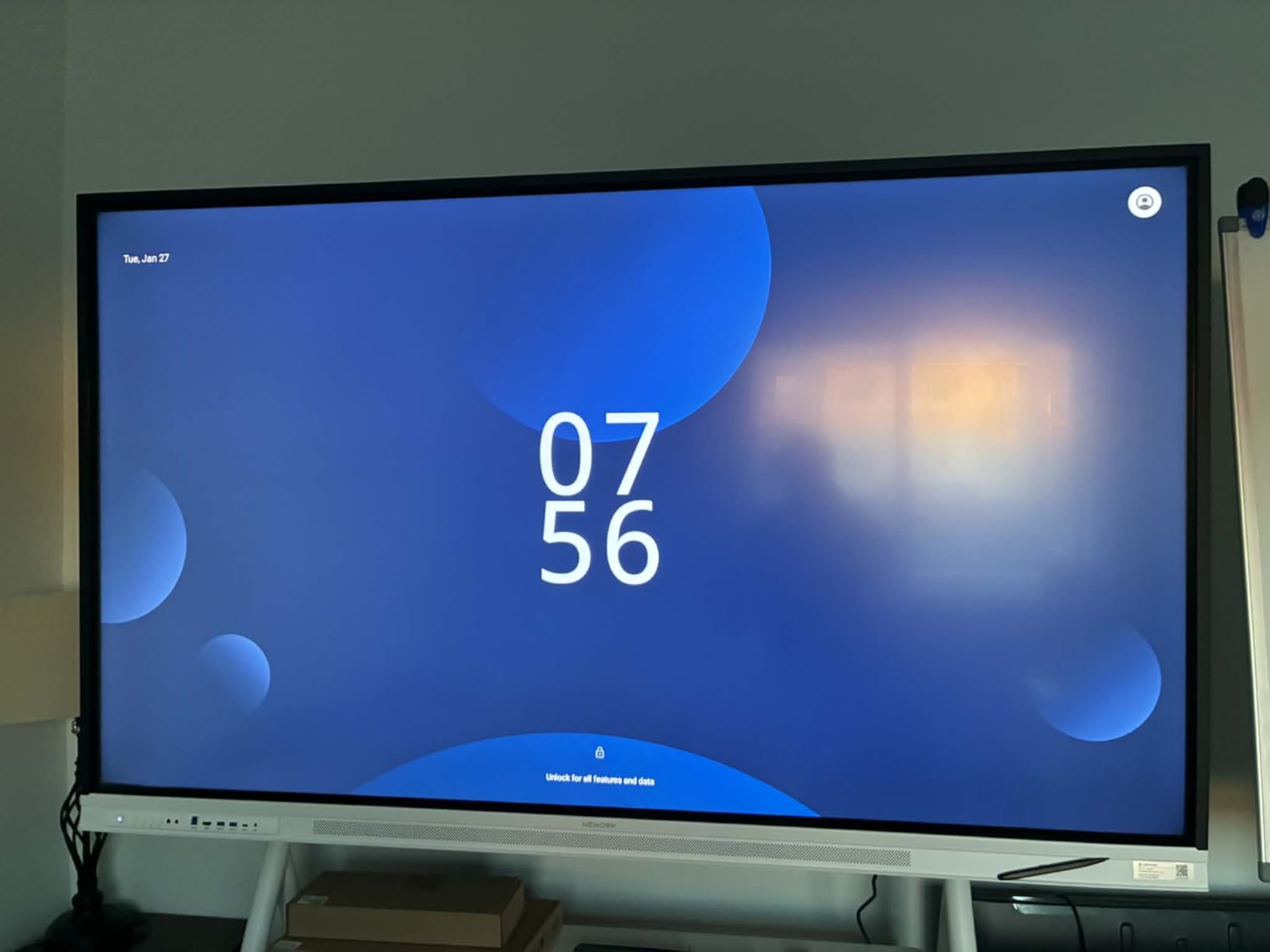 75 Inch 4K Smart Board - Google EDLA-Certified Interactive Whiteboard, Android 14, 50-Point Touch, Wireless Casting - Digital Whiteboard for Classrooms & Hybrid Offices (Board Only) customer photo 1