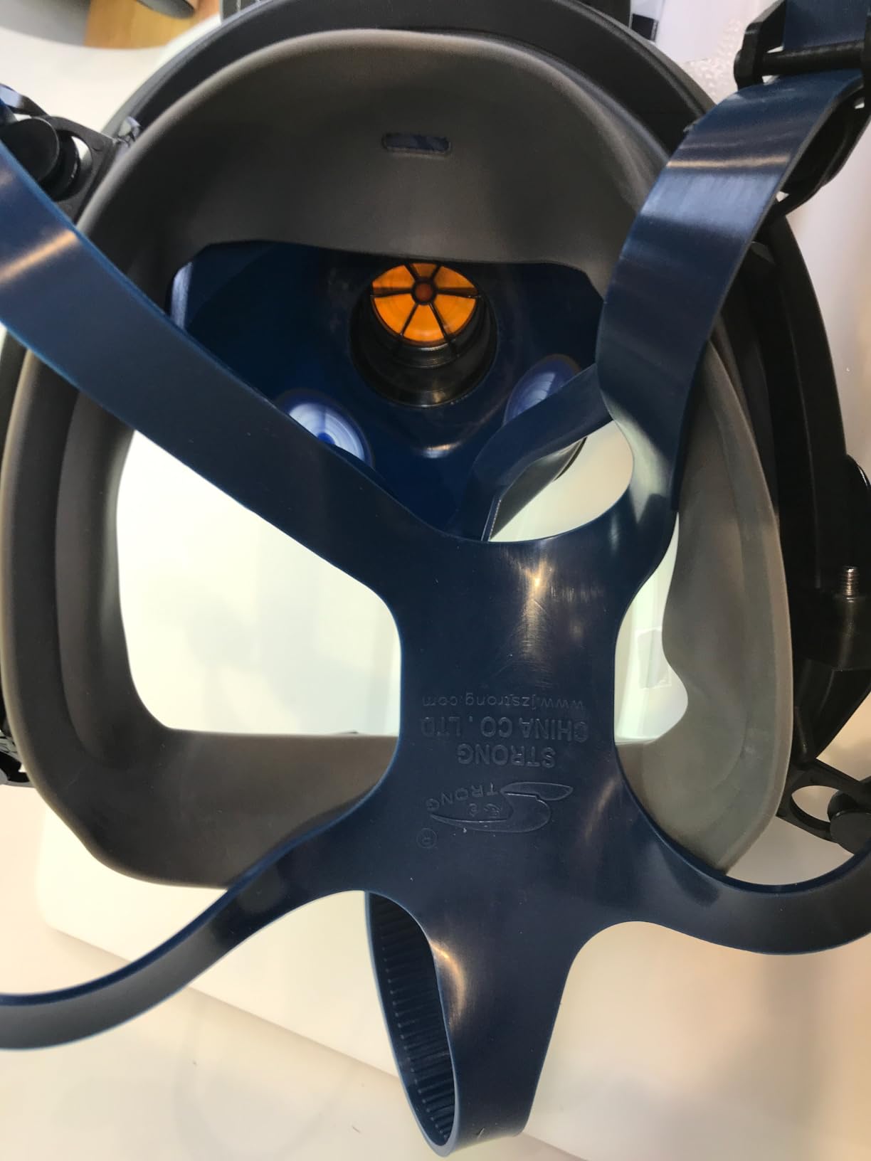 Survival & Tactical Full Face Gas Mask Respirator - Heavy-Duty Anti-Fog Air Filtration Mask with 40mm Activated Charcoal Filter for Vapor & Particulates customer photo 1