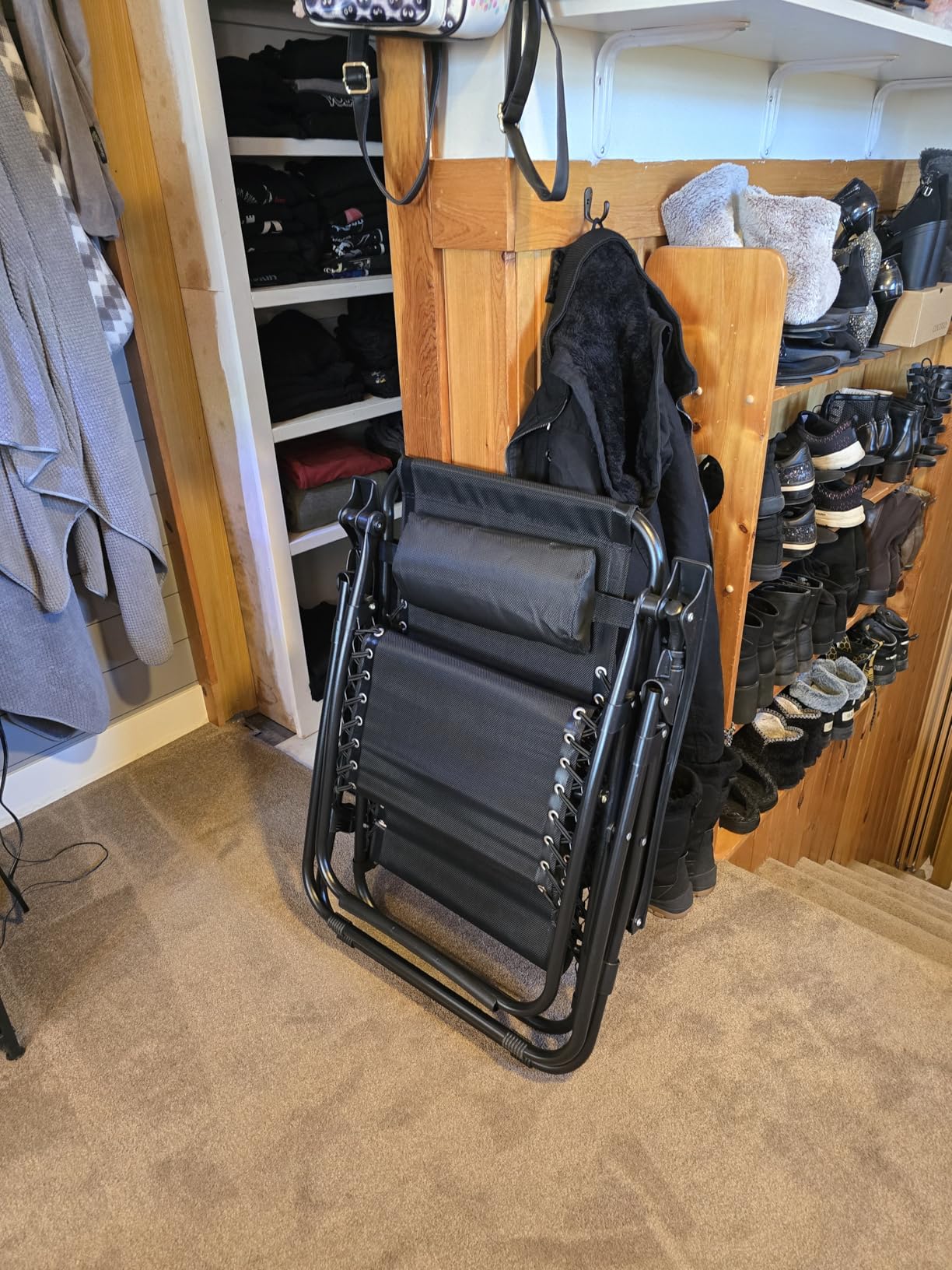 Zero Gravity Chairs, Portable Folding Reclining Lounge Chairs with Adjustable Pillow and Cup Holder Trays for Outdoor, Patio, Beach, Camping, Garden, Poolside, Royal Blue customer photo 1