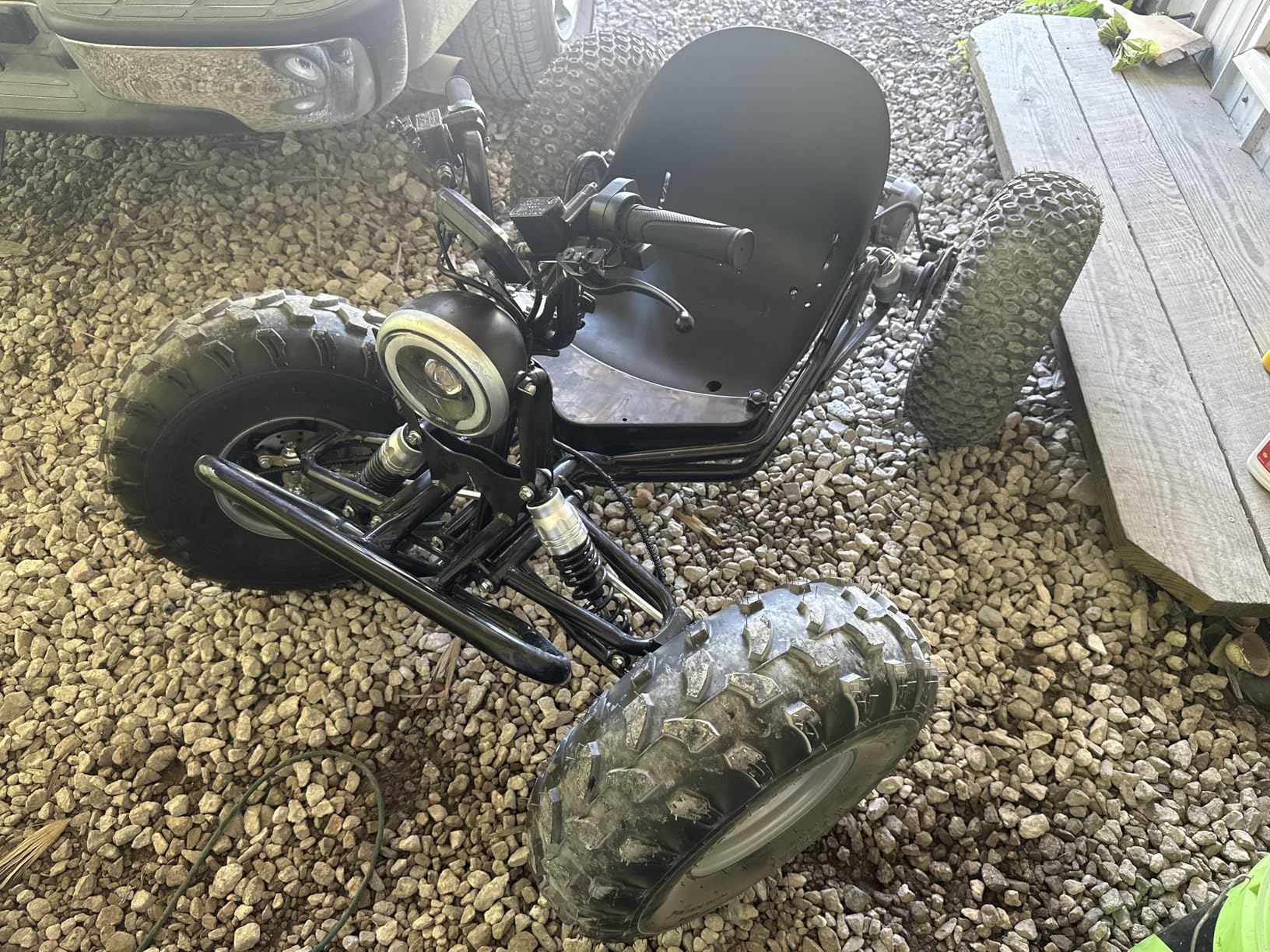 Zyliathor Adults & Kids Electric Off-Road Go Kart, 12-Mile, Brushless Peak 4000W, Up to 31MPH, 3 Speed + Reverse + Limiter, Shaft Drive Diff, AT19x7-8 Tires, Family Backyard Trails, Beach/Sand customer photo 2