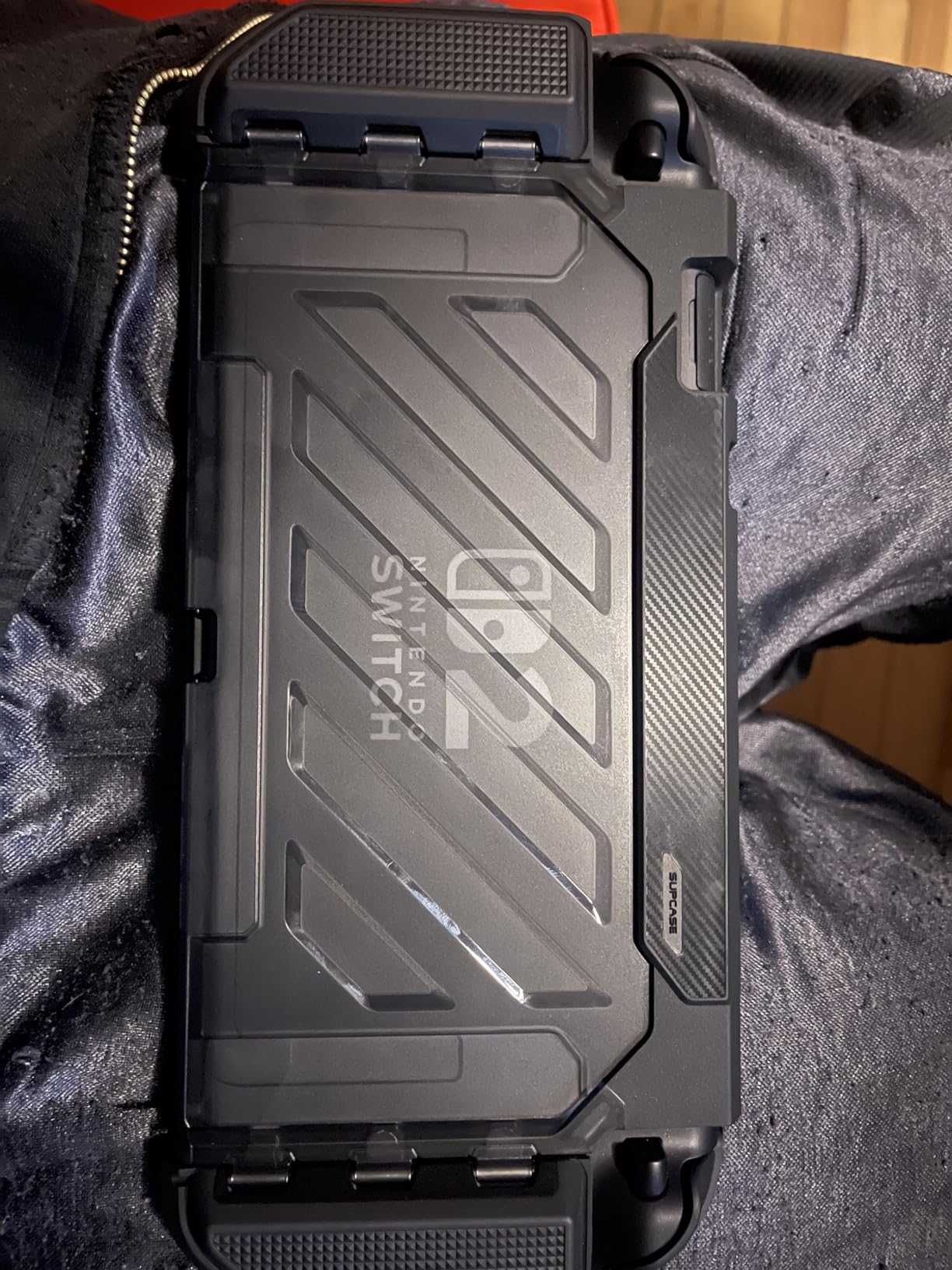 SUPCASE for Nintendo Switch 2 Case 2025 (Unicorn Beetle Pro), [Military-Grade Protection] [Magnetic Joy Con Controllers Friendly] Dockable Integrated Cover Accessories for Nintendo Switch 2, Black customer photo 2