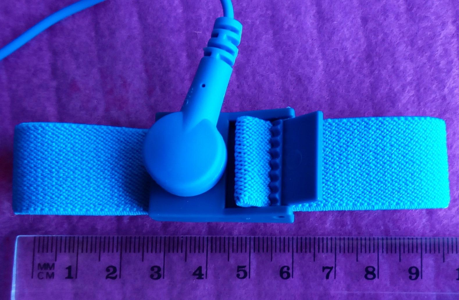 ECO-FUSED Anti Static Wrist Straps - 2 Pack - Reusable - Equipped with Grounding Wire and Alligator Clip - Enables You to Ground Yourself - Adjustable To Fit Up to Size XL (157.4 inches) customer photo 2