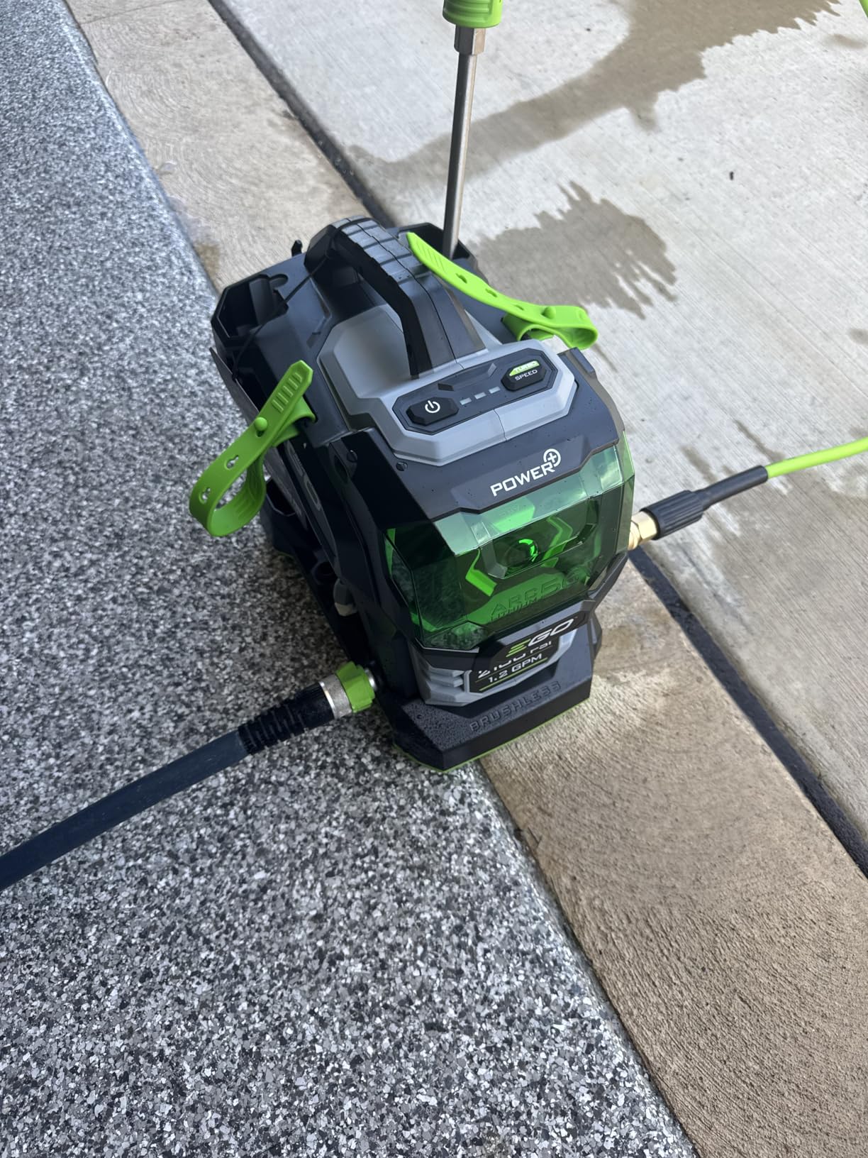 EGO Power+ Electric Pressure Washer, 2100 PSI Power Washer, Battery and Charger Not Included - HPW2100 customer photo 1