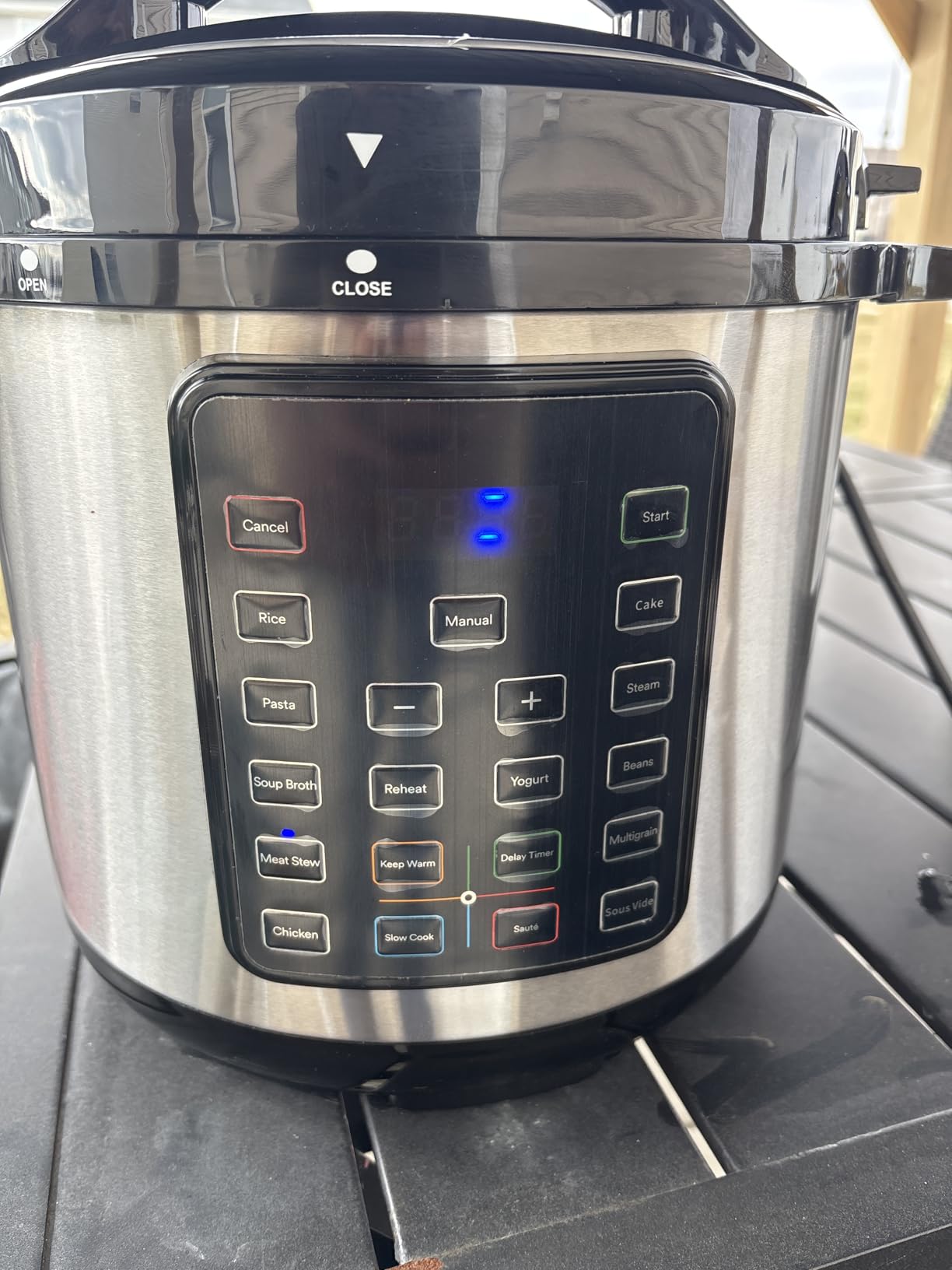 DUMOS 12-in-1 Electric Pressure Cooker 6 QT Stainless Steel Multi Cooker Electric for Pressure, Rice, Steamer, Yogurt Maker, Slow Cook, Meat Stew, Cake, Porridge, Multigrain, Sliver customer photo 2