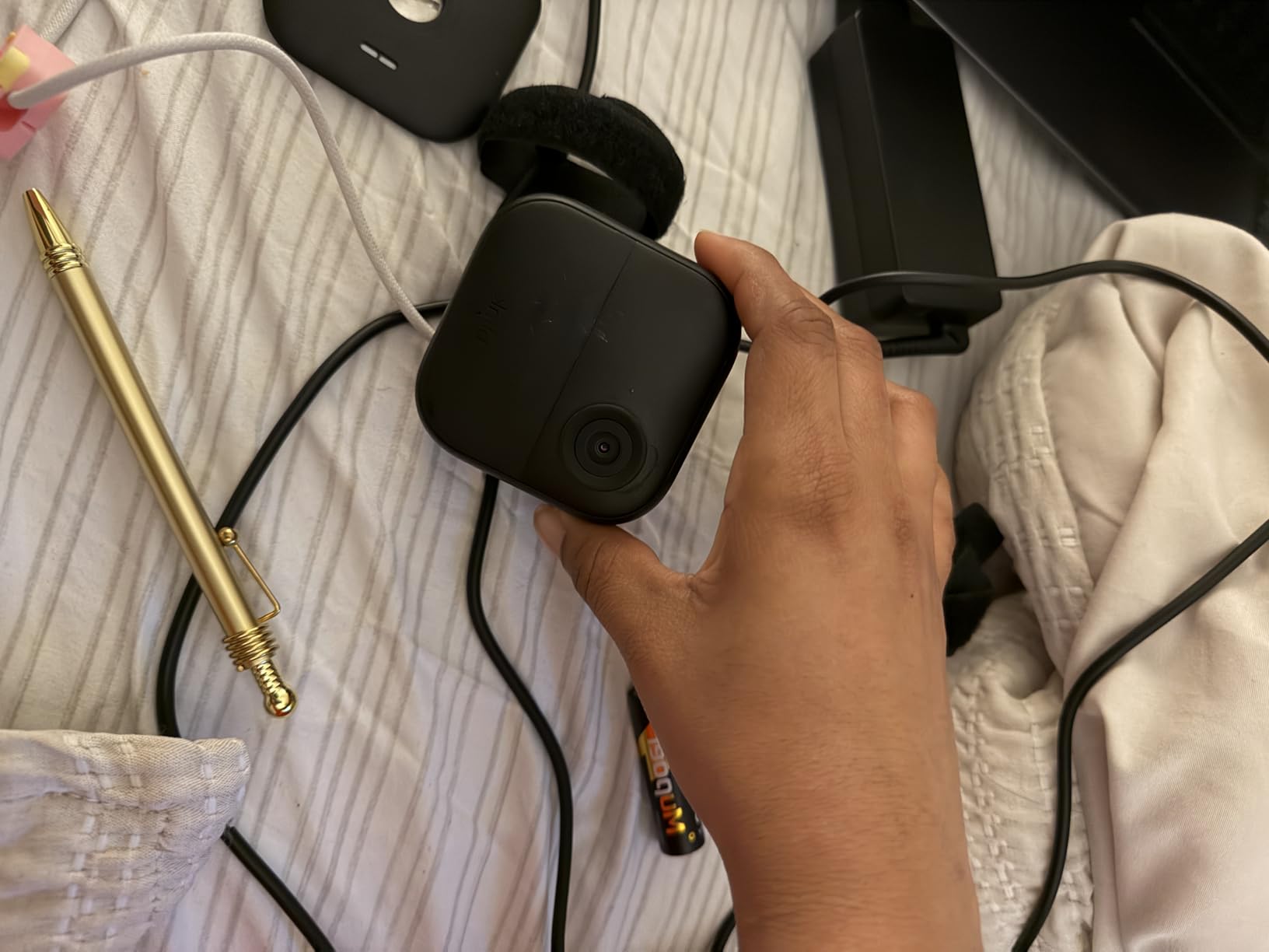 All-new Blink Video Doorbell + Outdoor 4 - Wireless smart security cameras, head-to-toe HD view, two-year battery life. Sync Module Core included - 3 camera system + Video Doorbell customer photo 1