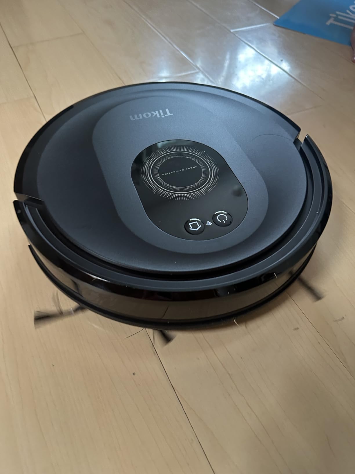 Tikom Robot Vacuum and Mop Combo, 5000Pa Robotic Vacuum Cleaner, 150 Min Max, App & Remote Control, Ideal for Hard Floor, Carpet, Pet Hair, Self-Charge(G8000 Max) customer photo 2