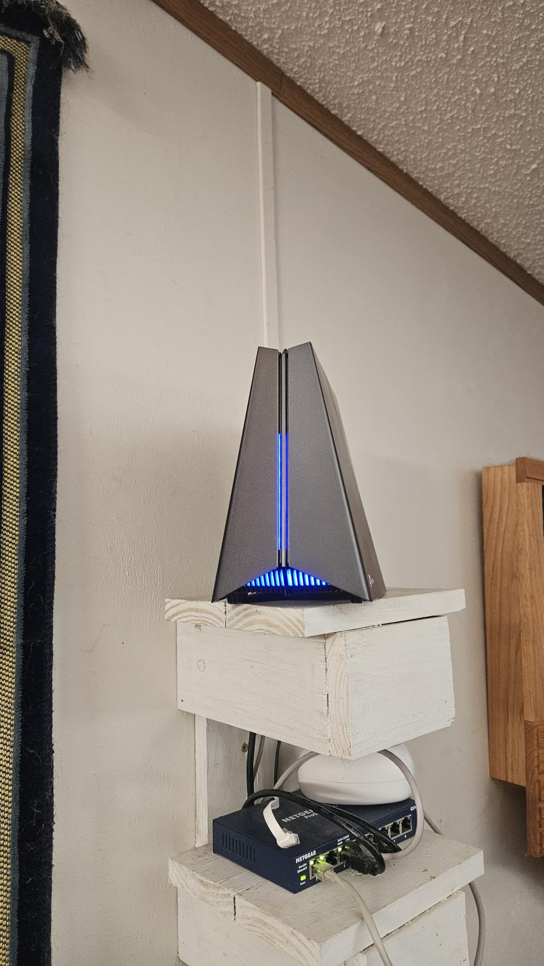 TP-Link Tri-Band BE11000 Wi-Fi 7 Gaming Router Archer GE650 | 6-Stream 11 Gbps supports 320MHz | 2×5G + 3×2.5G Ports USB 3.0 | Game Acceleration, Dedicated Gaming Port & Panel, RGB Lighting|HomeShield customer photo 1