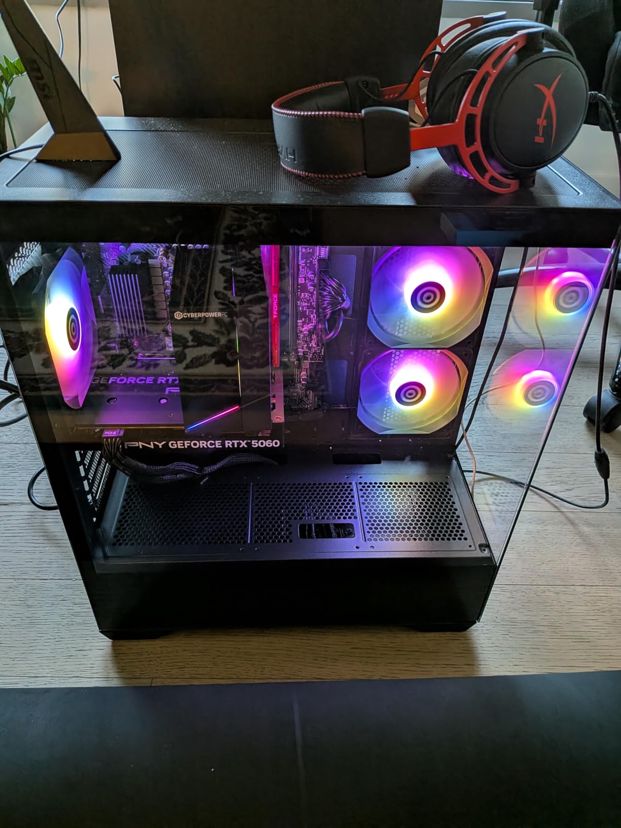 CyberPowerPC Gamer Xtreme VR Gaming PC, Intel Core i5-13400F 2.5GHz, GeForce RTX 5060 8GB, 16GB DDR5, 1TB PCIe 4.0 SSD, WiFi Ready & Windows 11 Home (GXiVR8060A40) customer photo 2