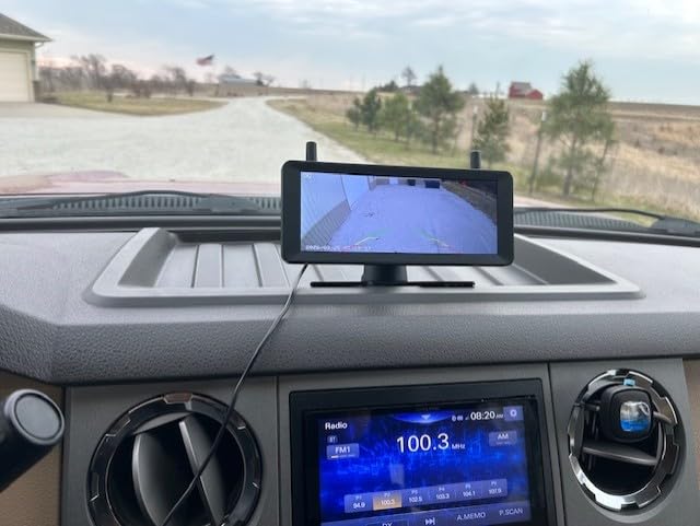AUTO VOX Wireless Backup Camera Solar Magnetic: with 7.2