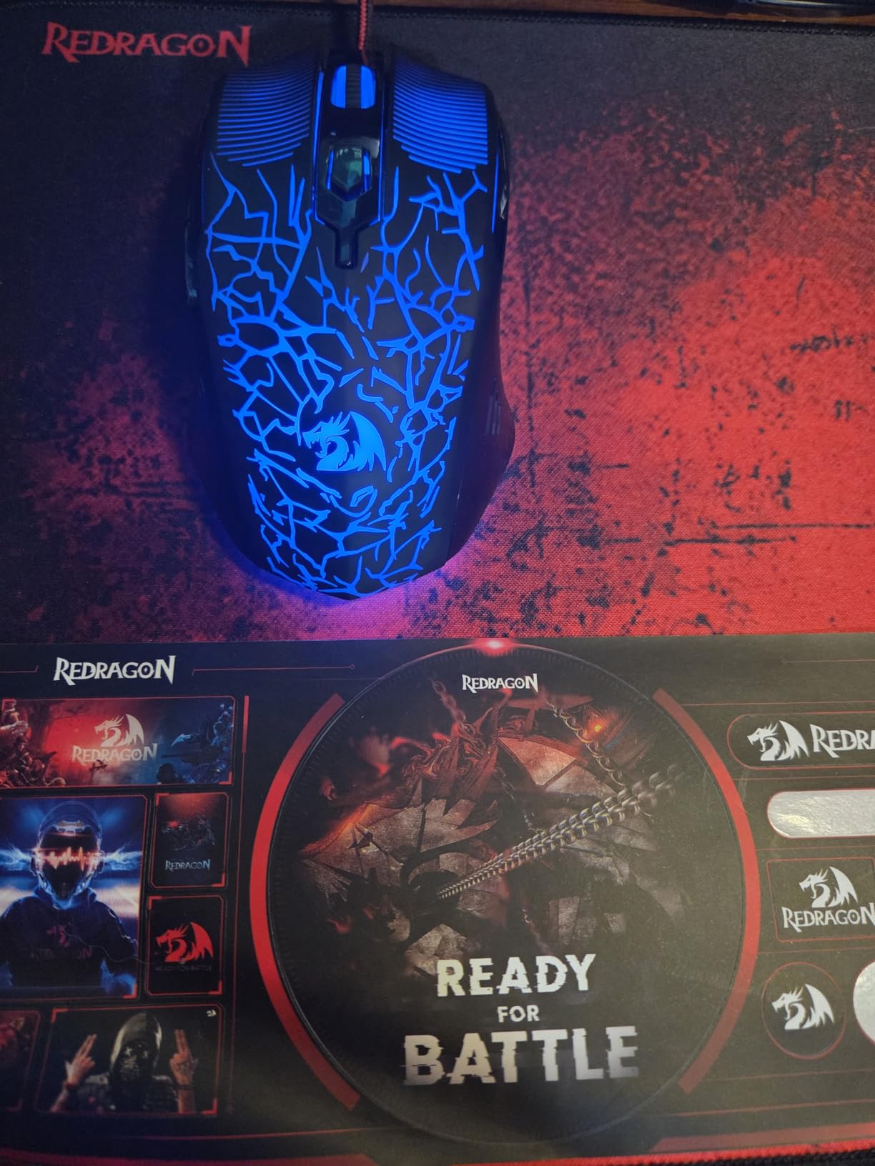 Redragon Updated S107 Gaming Keyboard and Mouse, RGB Gaming Keyboard and 10000 DPI Mouse Combo with 25-Key Anti-Ghosting, 1K Hz Programmable Mice with Software, Plug & Play to PC, Laptop [Upgrade] customer photo 1
