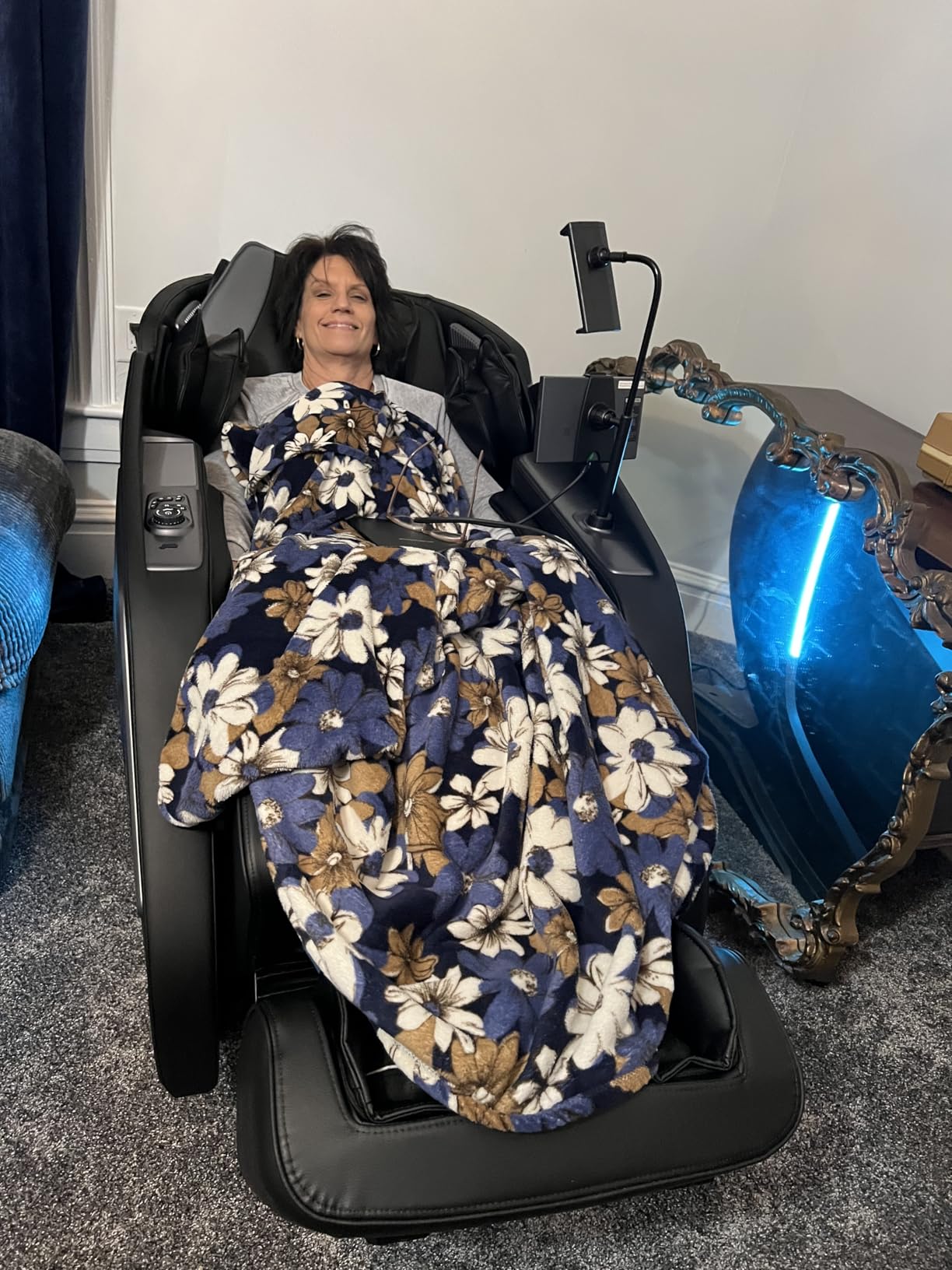 4D Massage Chair Full Body Zero Gravity Recliner - 55