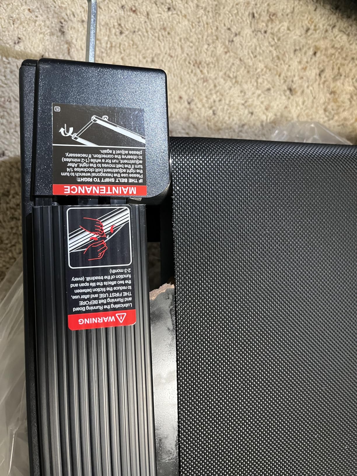 WELLFIT Auto Incline Treadmill, 15% Incline Heavyduty Treadmill customer photo 1