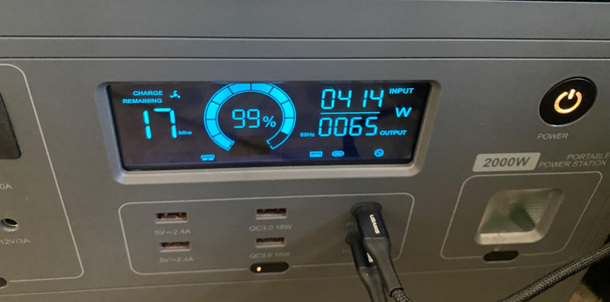 FlexSolar 100W Portable Solar Panels Chargers with PD3.0 USB-C,QC3.0 USB-A and DC Outputs Foldable IP67 Waterproof Power Emergency Camping for Small Power Station Generator,Phones, Power Banks customer photo 1