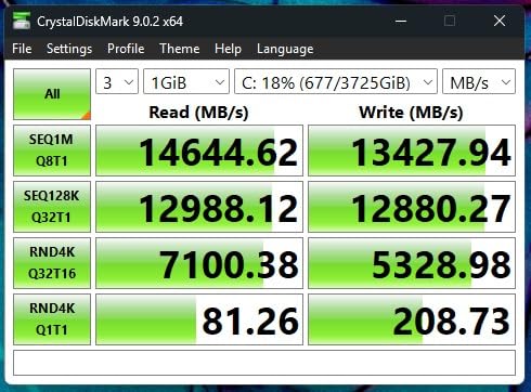 Samsung SSD 9100 PRO 4TB, PCIe 5.0x4 M.2 2280, Seq. Read Speeds Up to 14,800MB/s - MZ VAP4T0B/AM customer photo 1