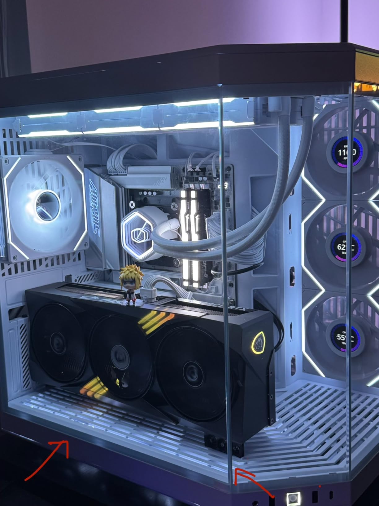 Lian Li UNI Fan TL Wireless 140-Single Pack -2.4 GHz Wireless Signal 140MM ARGB Fan-Infinity Mirror-Daisy-Chain - Customizable Lighting Effects-Controller NOT Included & Required - Black (14TL1W1B) customer photo 1