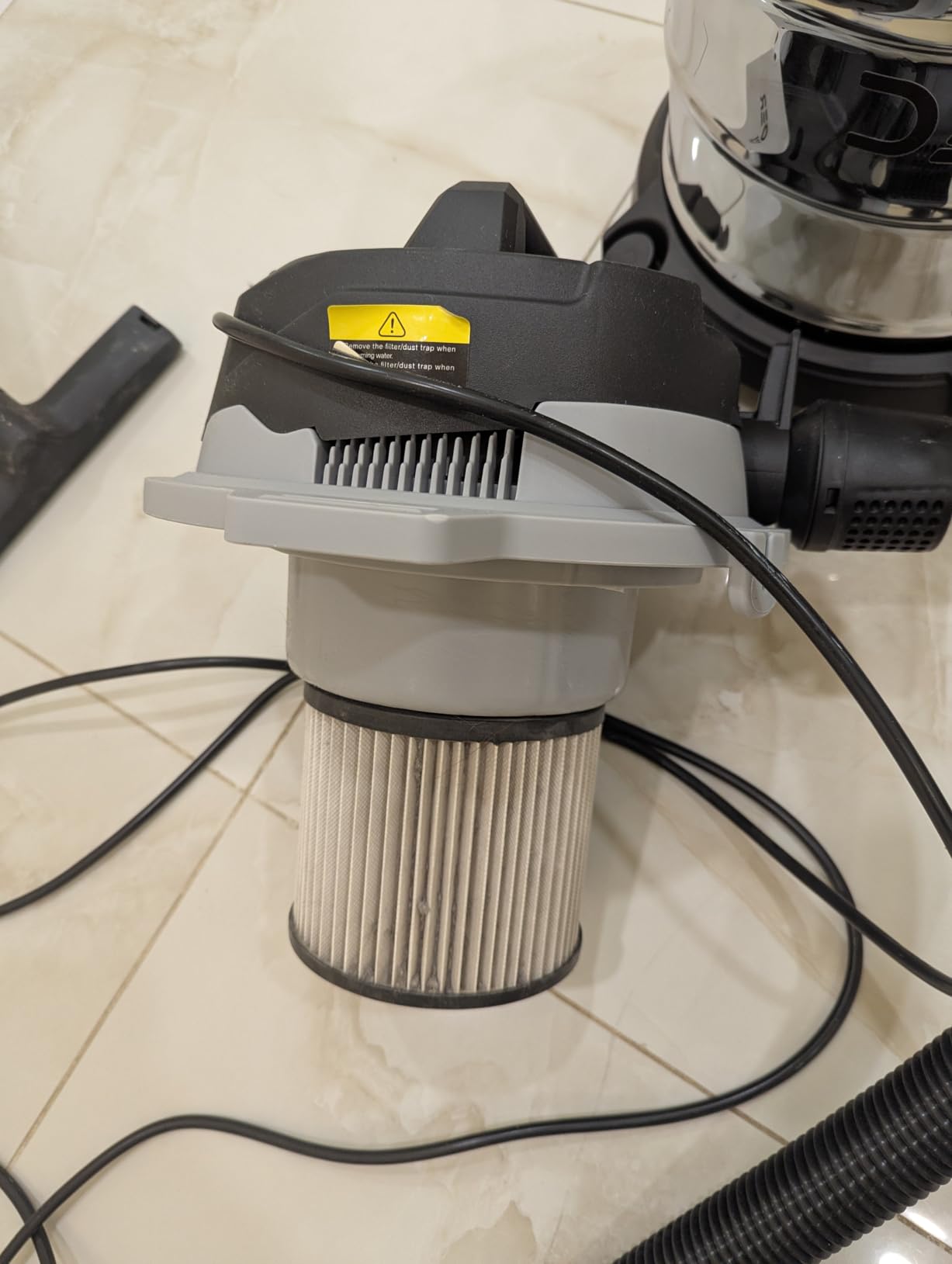 26.5 Gallon 11 Peak HP Wet/Dry Vacuum, Stainless Steel Tank customer photo 1