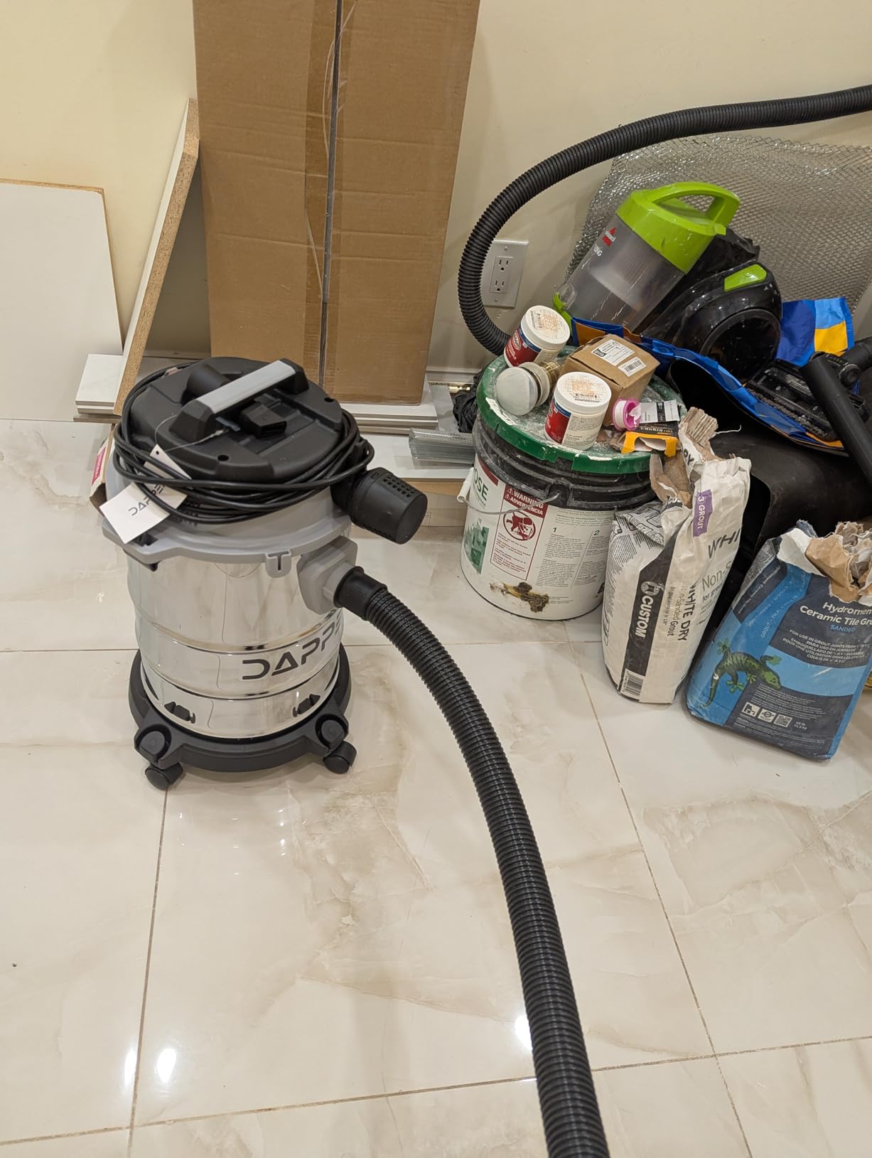 26.5 Gallon 11 Peak HP Wet/Dry Vacuum, Stainless Steel Tank customer photo 2