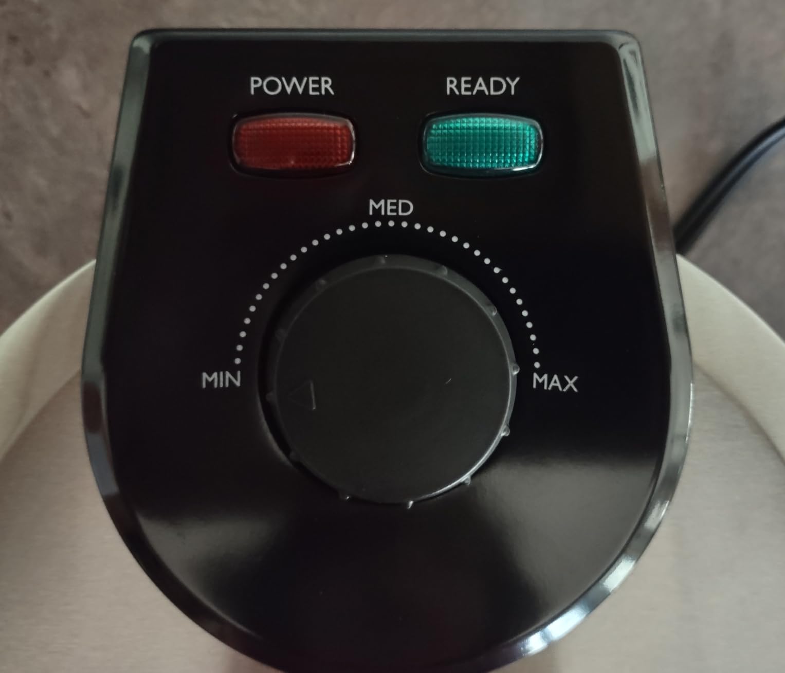 Gourmia Belgian Waffle Maker - Compact Design with Upright Storage, Adjustable Browning, and Easy-Clean Nonstick Ceramic Plates, Stainless Steel customer photo 2