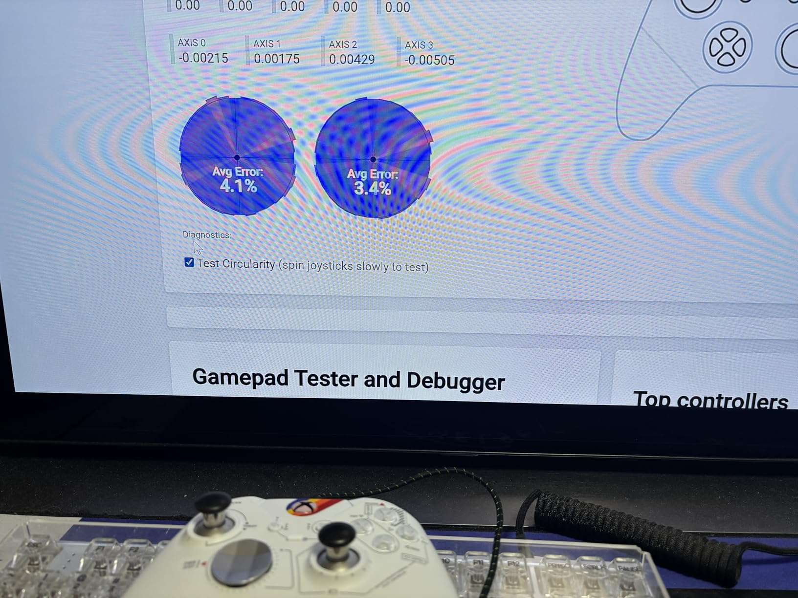 ElecGear 2x TMR Joystick and Desoldering Heating Plate Replacement for PS5 Edge Controller, Calibration PCB, TMR Hall Control Stick and Soldering Wick Repair Tools - (TMR-DSE) customer photo 2