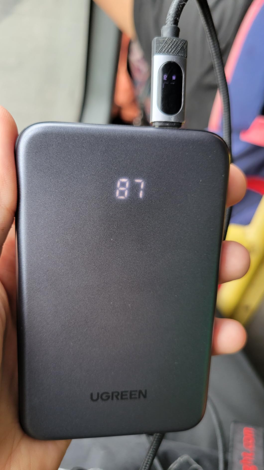 UGREEN Power Bank 10,000mAh 22.5W, Compact Portable Charger USB-C PD3.0 Travel Fast Charging Battery Pack with Digital Display for iPhone 17/16/15/14/13/12 Pro Max, Galaxy S25/S24 Ultra customer photo 2