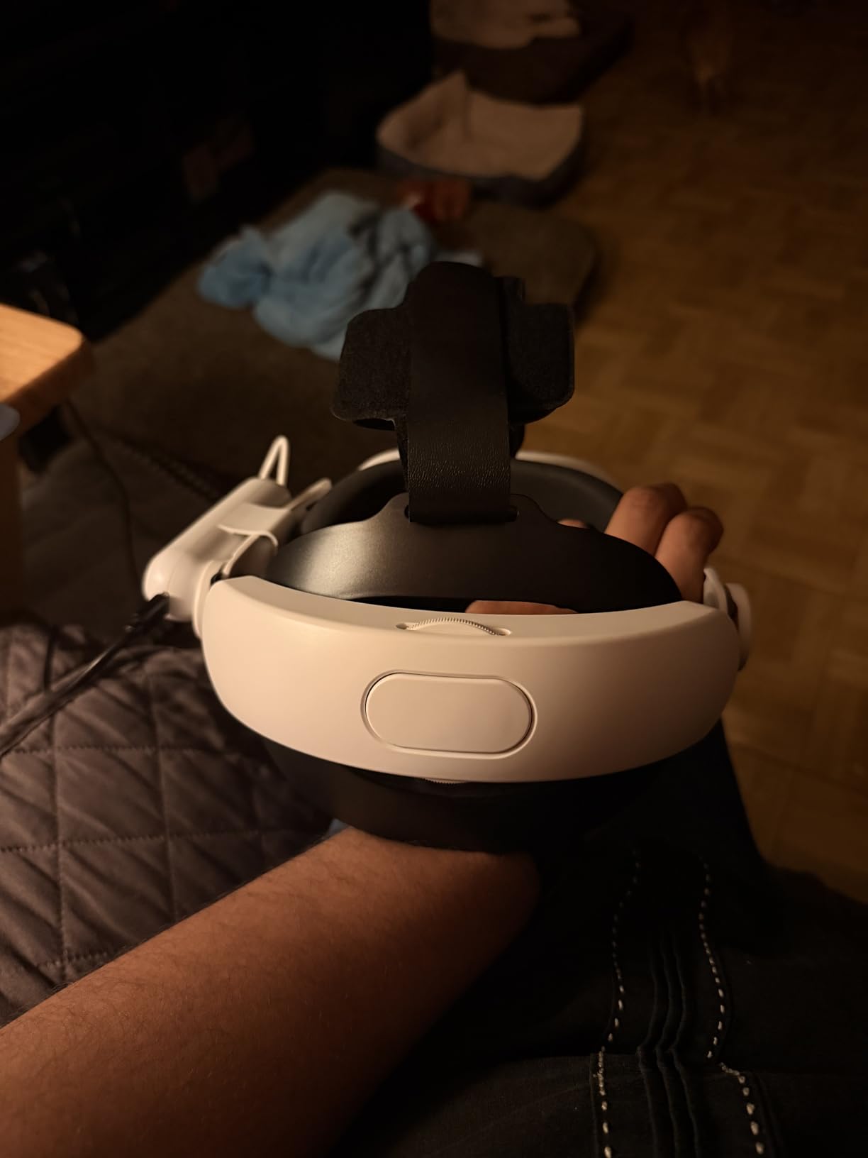 Head Strap for Oculus Meta Quest 3S Quest 3, Fashion Adjustable Comfort Enhanced Support VR Headset Accessories Strap No Battery Reduce Facial Stress and Gaming Immersion customer photo 1