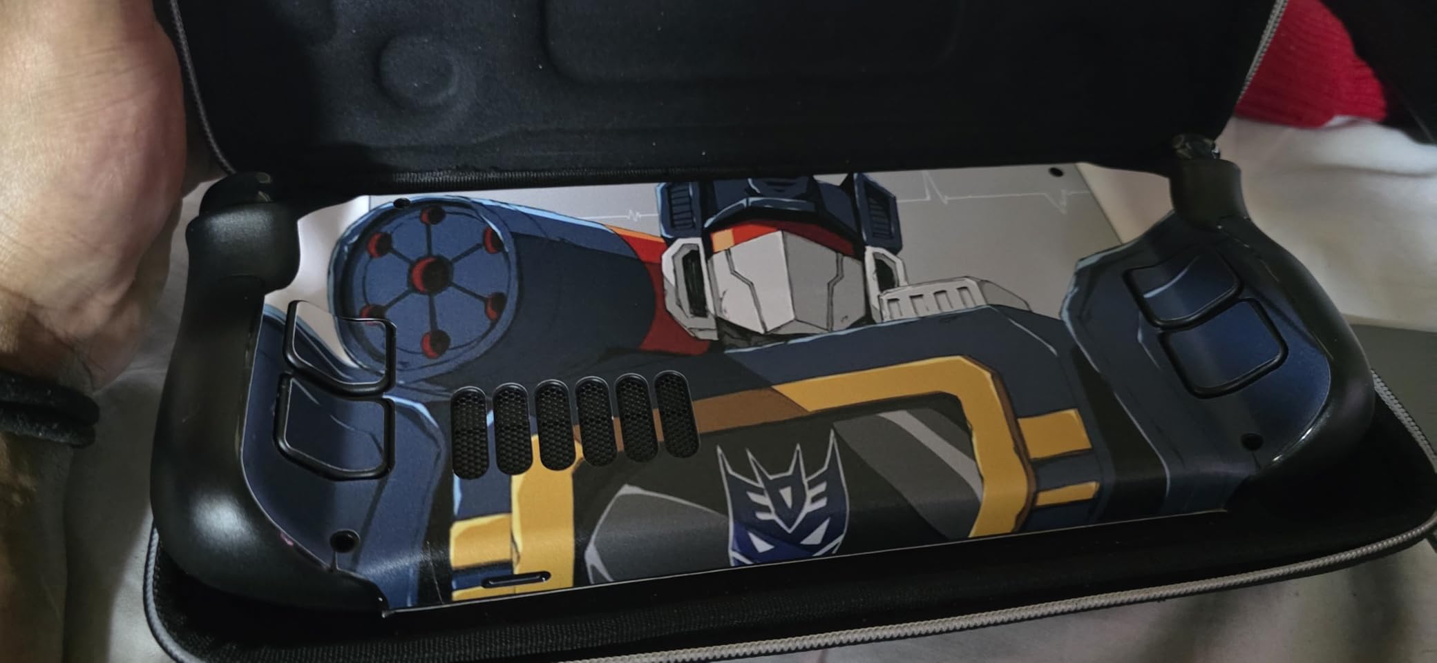 Custom Full Body Vinyl Skin Sticker Decal Cover for Steam Deck Handheld Gaming PC with Your Personalized Photos customer photo 1