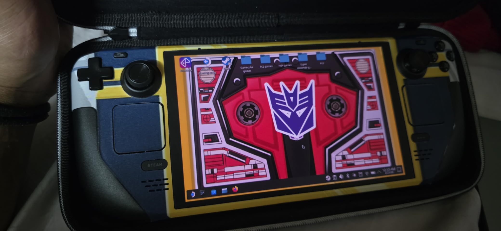 Custom Full Body Vinyl Skin Sticker Decal Cover for Steam Deck Handheld Gaming PC with Your Personalized Photos customer photo 2