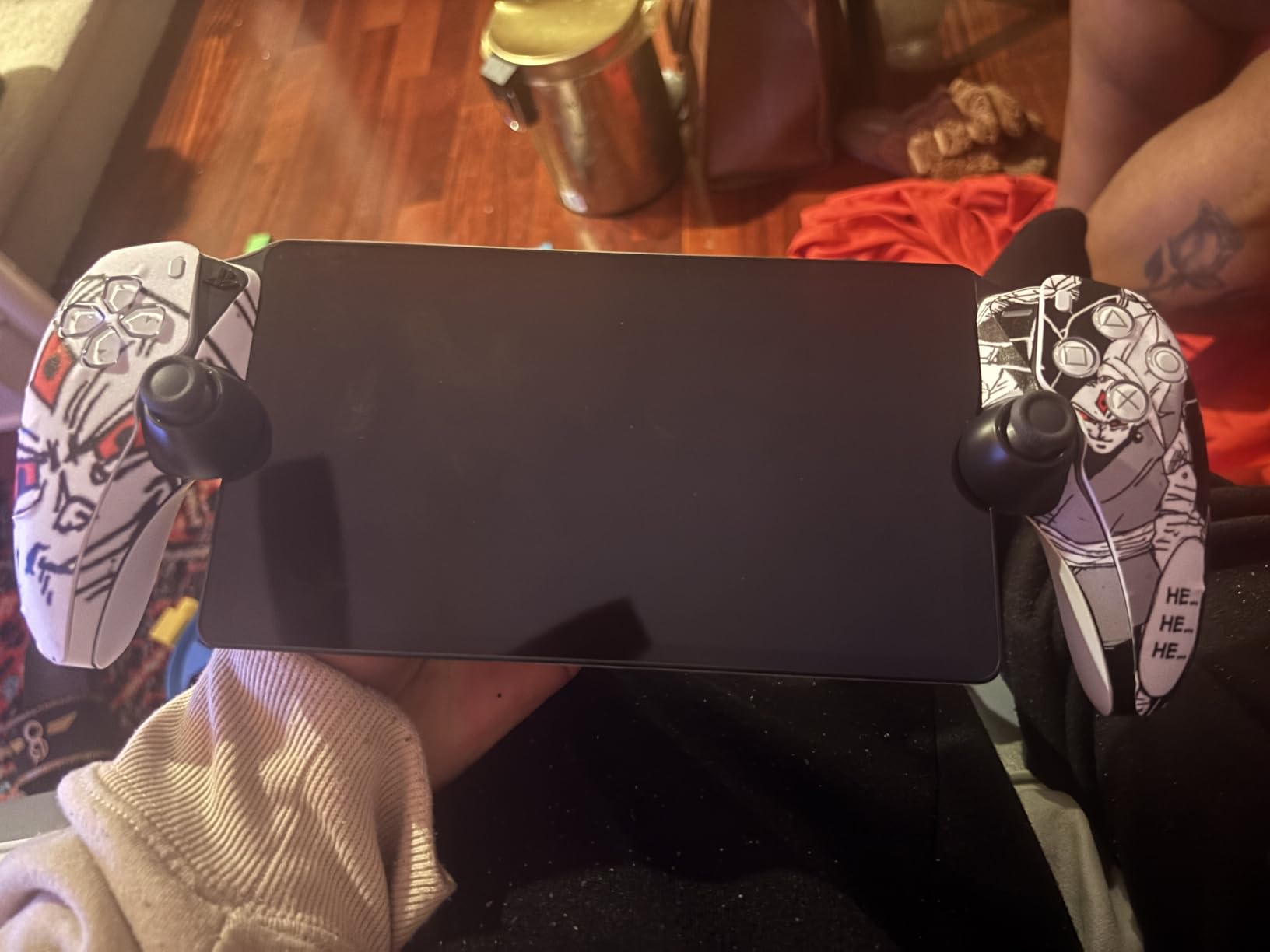 Custom Full Body Vinyl Skin Sticker Decal Cover for PS Portal Remote Player Console with Your Personalized Photo customer photo 1