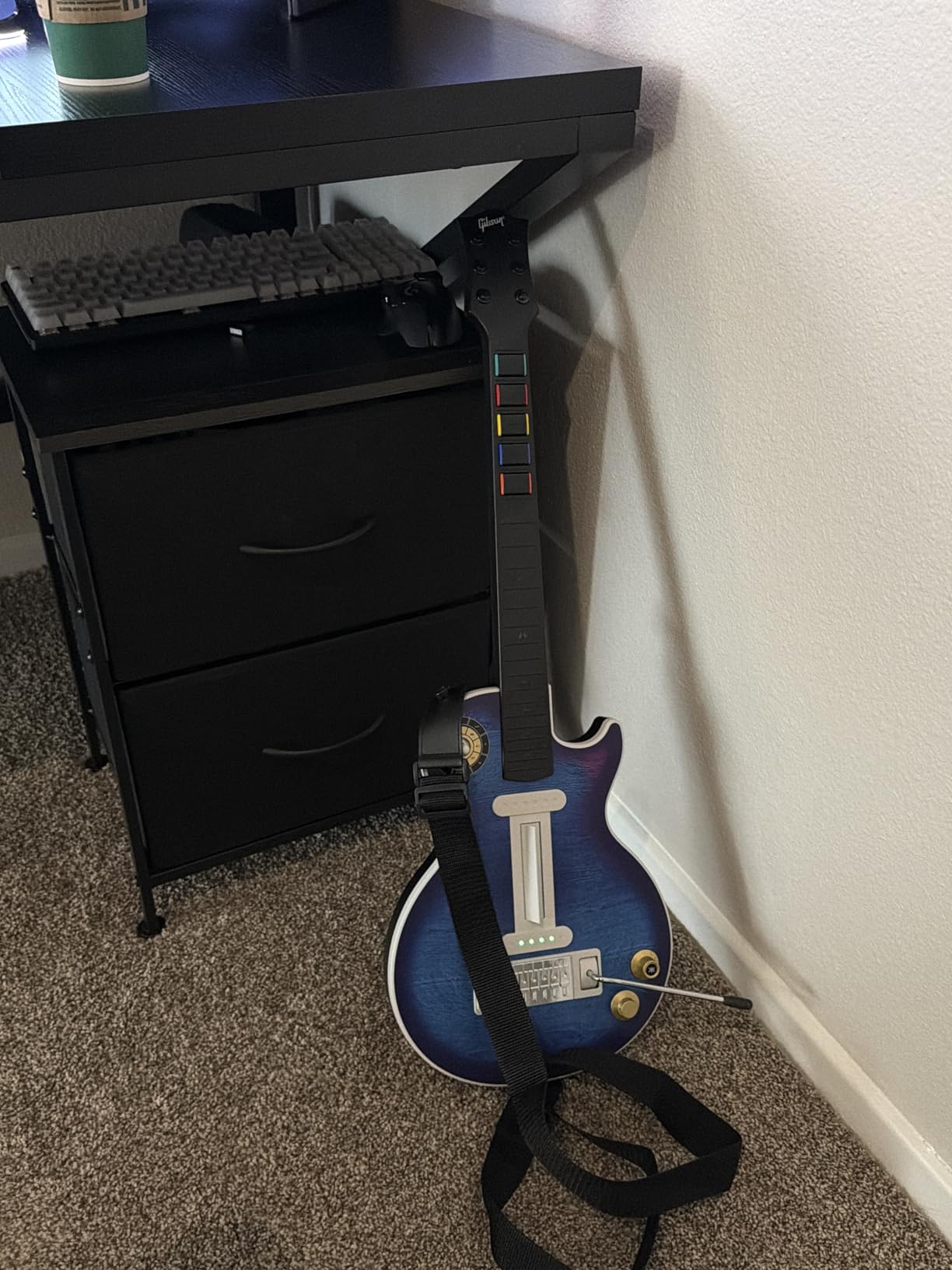 CRKD Gibson Les Paul Guitar Controller - Blueberry Burst Pro - Multi Platform customer photo 2