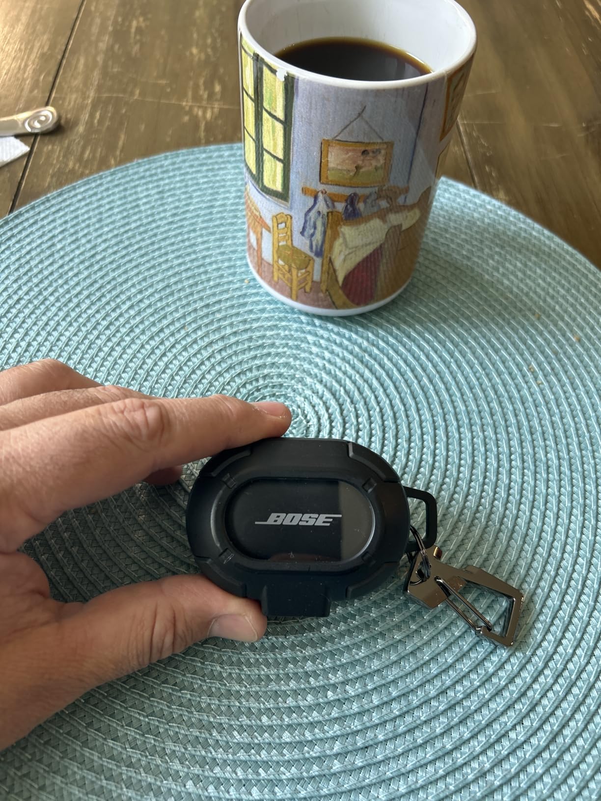 Bose QuietComfort Earbuds - True Wireless Bluetooth Earbuds with Active Noise Cancellation and Mic, USB-C Charging, IPX4 Rating, Up to 8.5 Hours of Playtime, Twilight Blue - Limited Edition Color customer photo 1