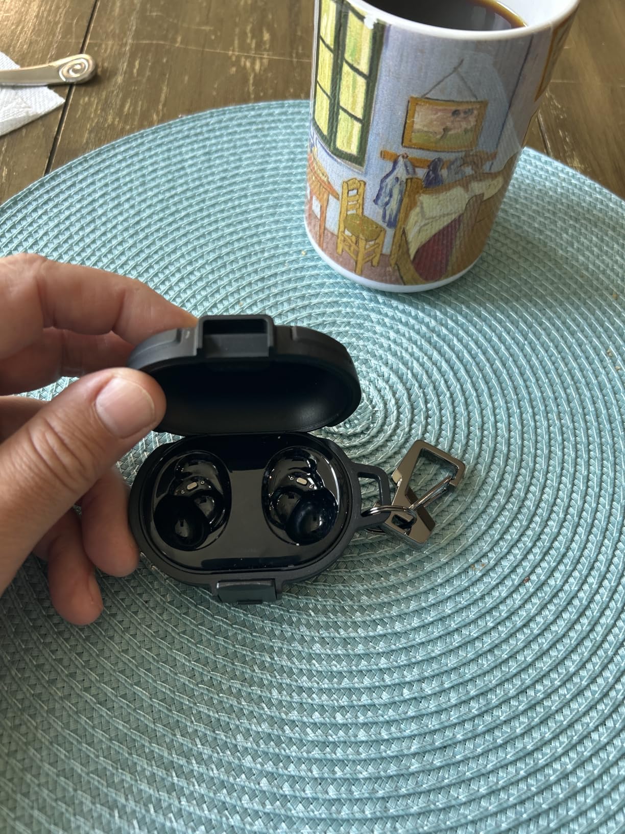 Bose QuietComfort Earbuds - True Wireless Bluetooth Earbuds with Active Noise Cancellation and Mic, USB-C Charging, IPX4 Rating, Up to 8.5 Hours of Playtime, Twilight Blue - Limited Edition Color customer photo 2