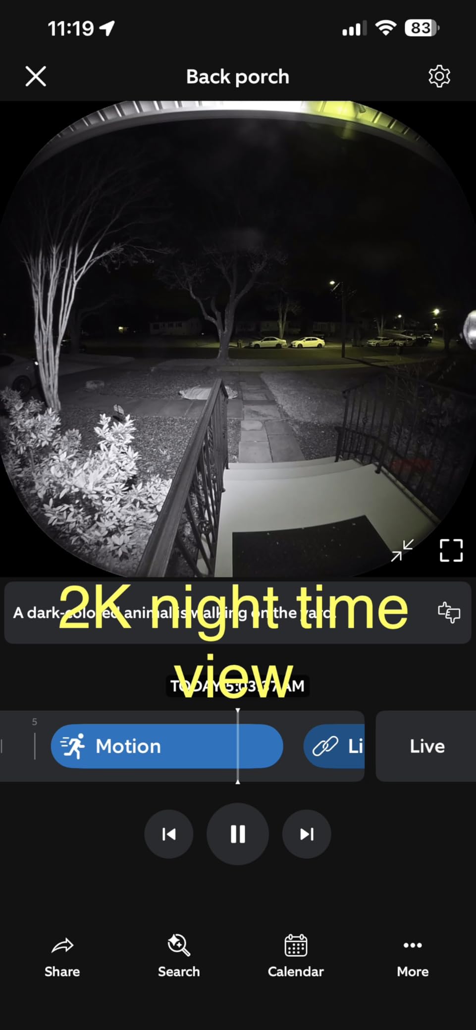 Wired Doorbell Pro (newest model), Home or business security, Retinal 4K with wide-angle video, 10x Enhanced Zoom, and Low-Light Sight, Deep Silver customer photo 1