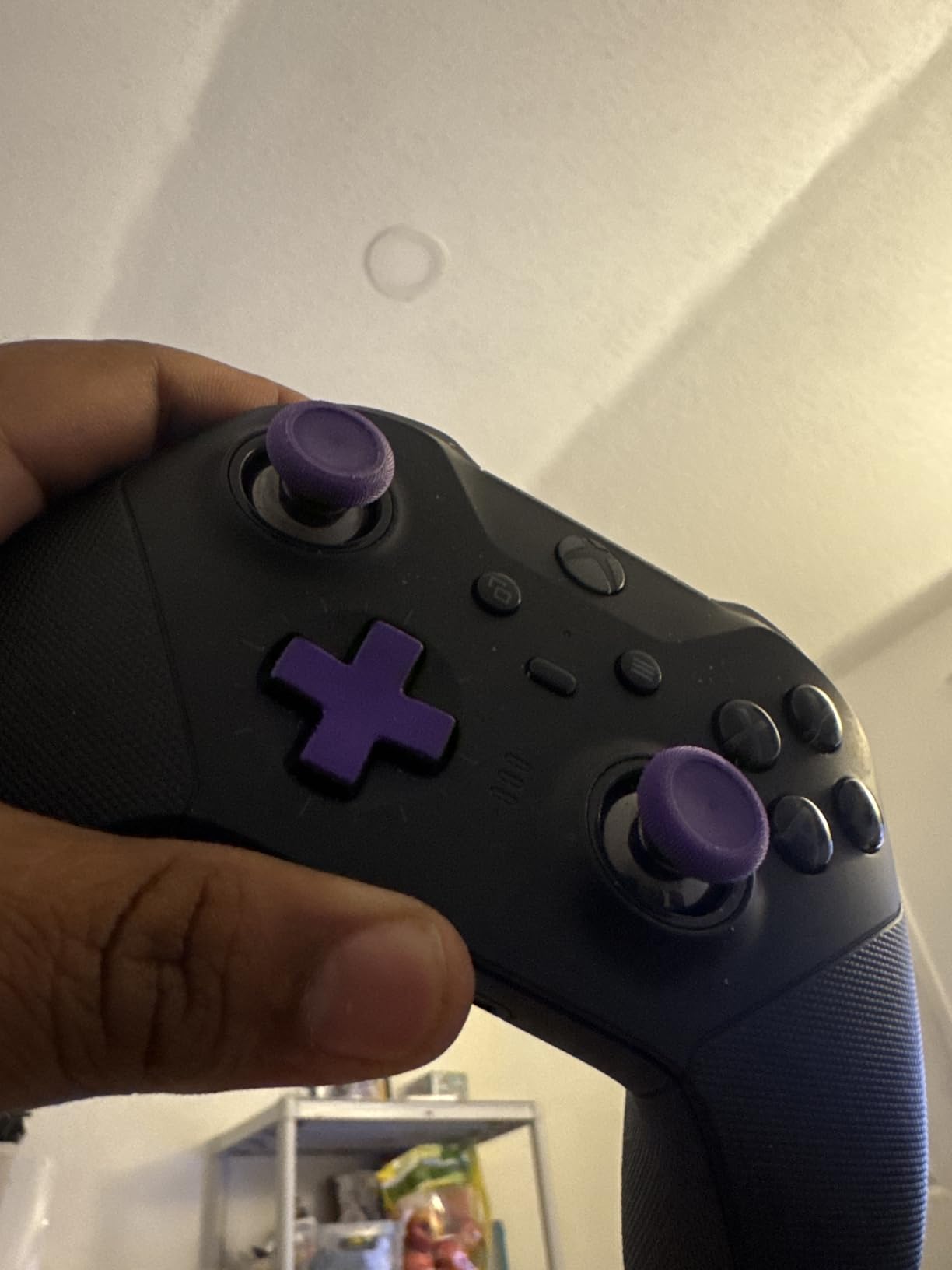 Accessories for Xbox One Elite Series 2 Controller(Model 1797), Metal Thumbsticks Paddles Joysticks Replacement Parts Kits Compatible with Xbox Elite Wireless Controller Series 2 Core(Magenta) customer photo 1