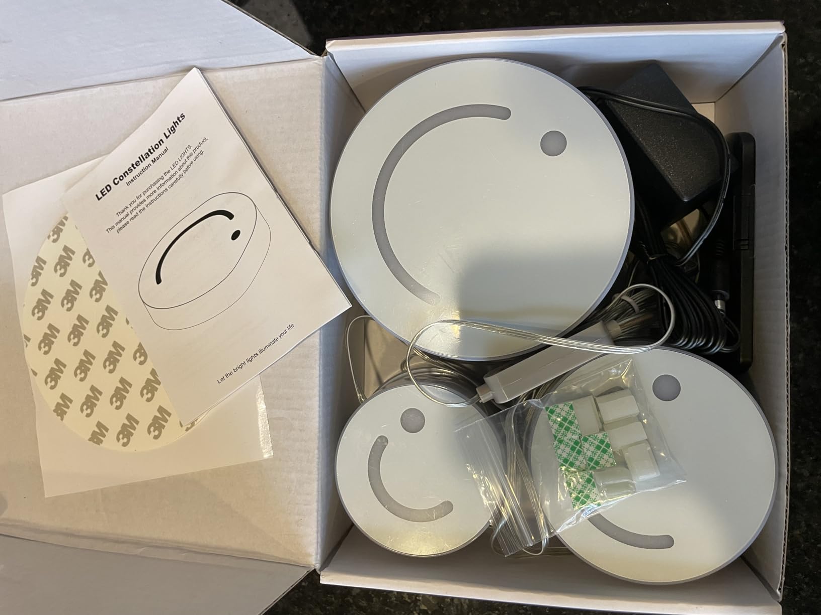 Smart LED Wall Lights, 9-Piece RGB LED Light with App & Remote Control, TV Backlights, Music Sync, Color-Changing, Ambient Lighting for Gaming, Bedroom, Living Room and Home Decor customer photo 2