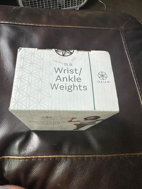 Gaiam Wrist and Ankle Weights, Wearable Bracelet to Strengthen, Tone & Sculpt, Adjustable Ankle Weights for Women & Men for Yoga, Dance, Pilates, Barre, Cardio, Home & Gym Use customer photo 2