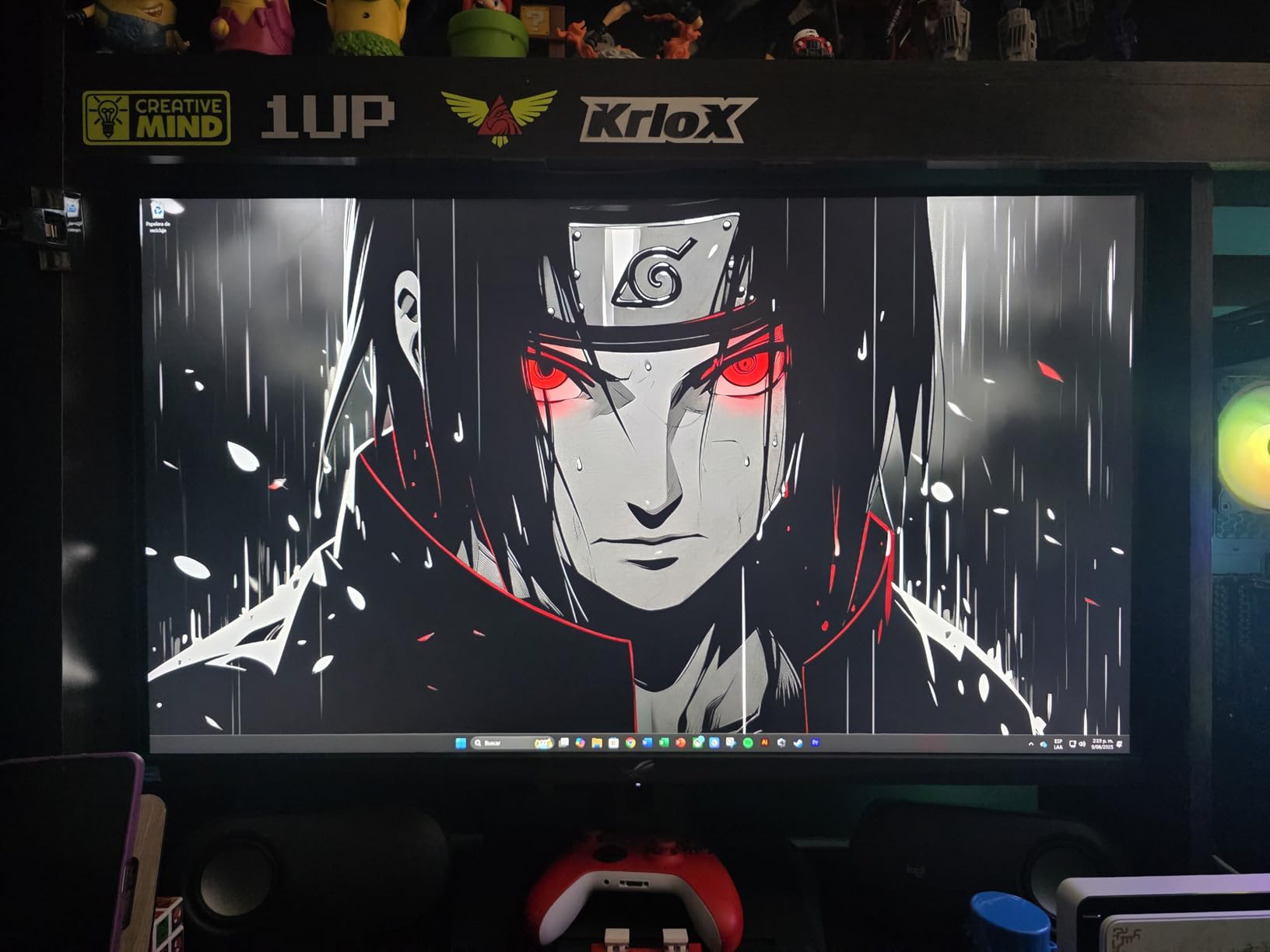 ASUS ROG Strix 32 inch 4K HDR Gaming Monitor (XG32UCG) - 3840x2160, Dual Mode (4K 160Hz/FHD 320Hz), 0.3ms, Fast IPS, Extreme Low Motion Blur Sync, USB-C, G-SYNC Compatible, Tripod Socket, 3 yr Warranty customer photo 2