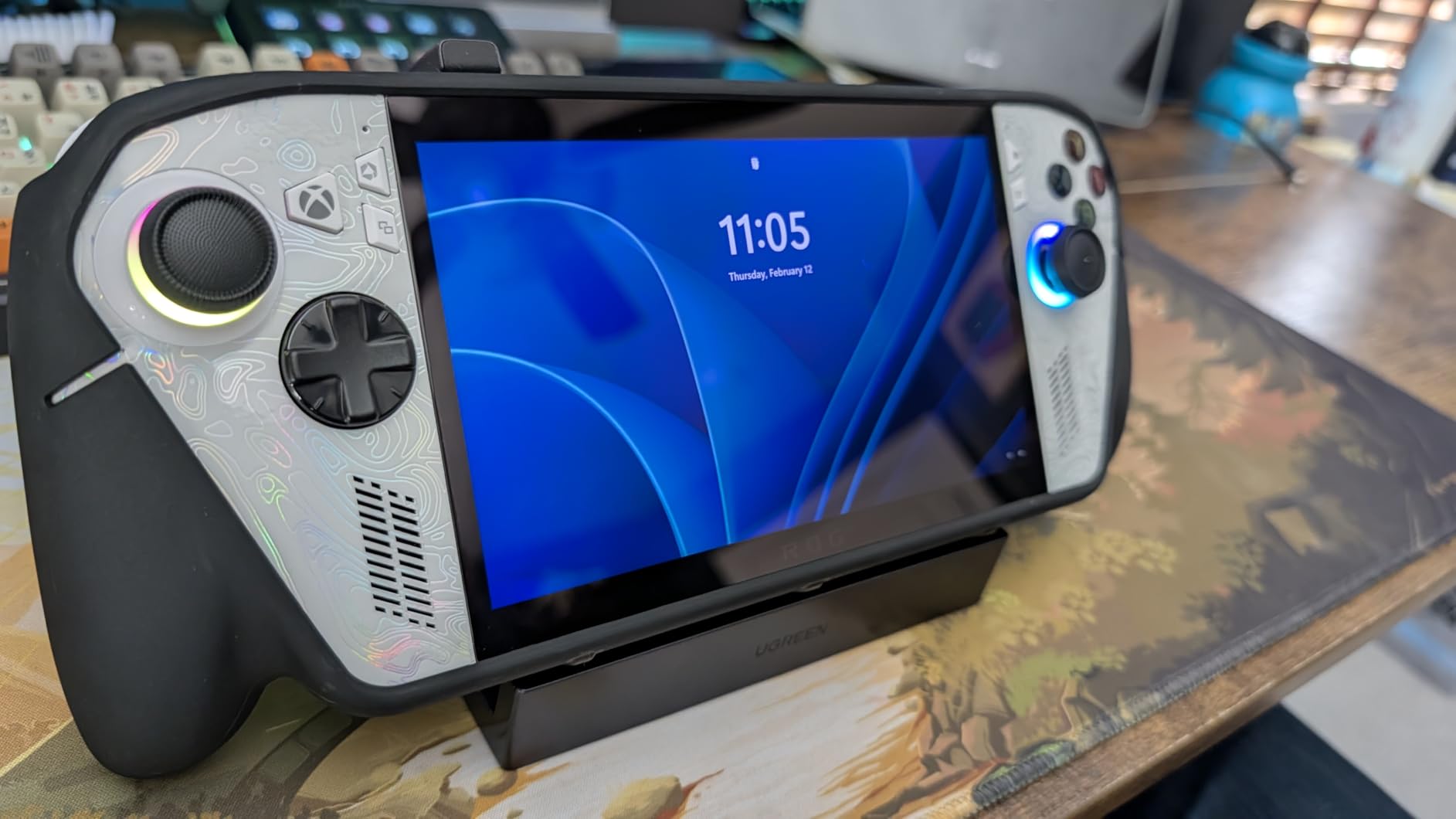 UGREEN Steam Deck Dock 6-in-1 4K@120Hz HDMI 2.1, 100W PD, USB-A & USB C 3.0, Gigabit Ethernet, Dock for Rog Xbox Ally 2025, Steam Deck, ROG Ally, Region Go, MacBook customer photo 2