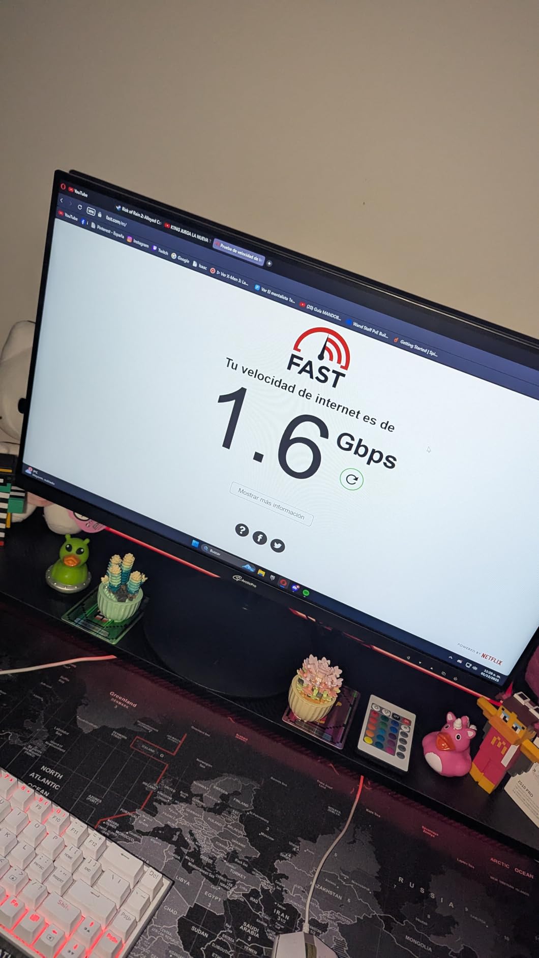 ArcticPro 24inch Computer Monitor, FHD 1080p, 144Hz Office and Gaming Monitor, IPS, Adaptive Sync, 110% sRGB, 1ms, 3-Sided Frameless, Ultra Slim, VESA Mountable, Anti-Blue Light Design, HDMI, DP customer photo 1