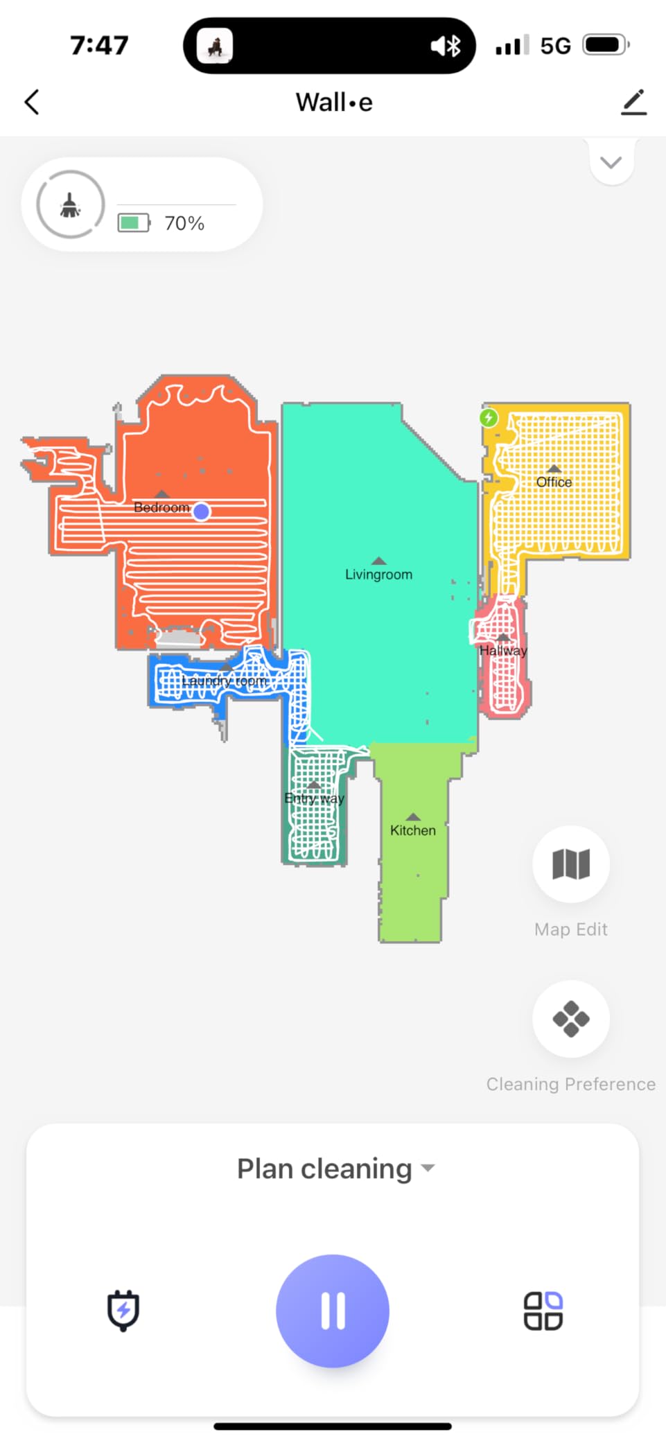 Redkey MGC1000 Robot Lawn Mower with 390ft Boundary Wires for 0.12 Acre (1/8 Acre), 45% Slope, 70Mins Runtime, Auto Recharge, Automatic Robotic Lawn Mower w/Precise Location & Breakpoint Detection customer photo 1